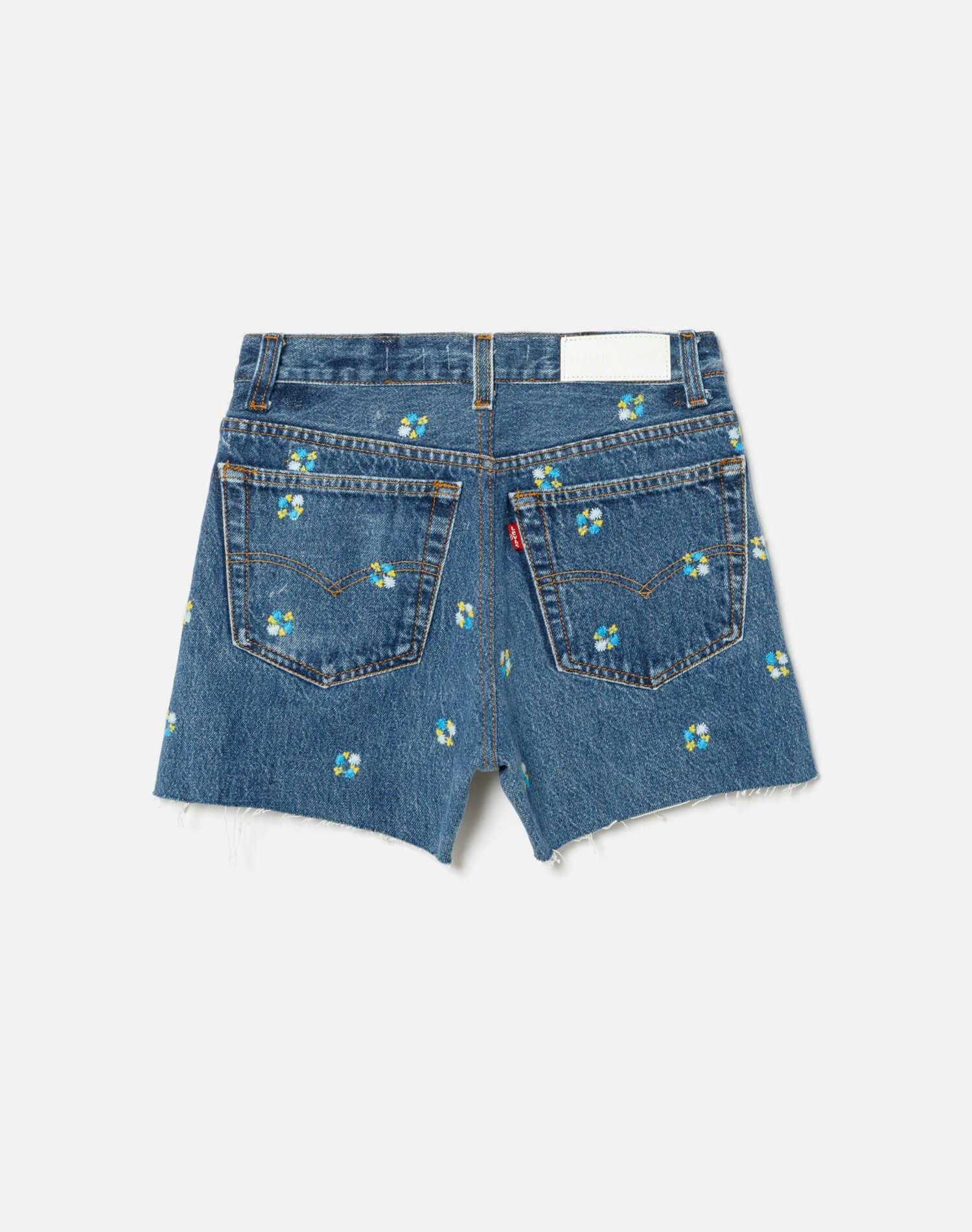 Levi's High Rise Short - Floral Indigo sold by Re/Done product image thumbnail 2