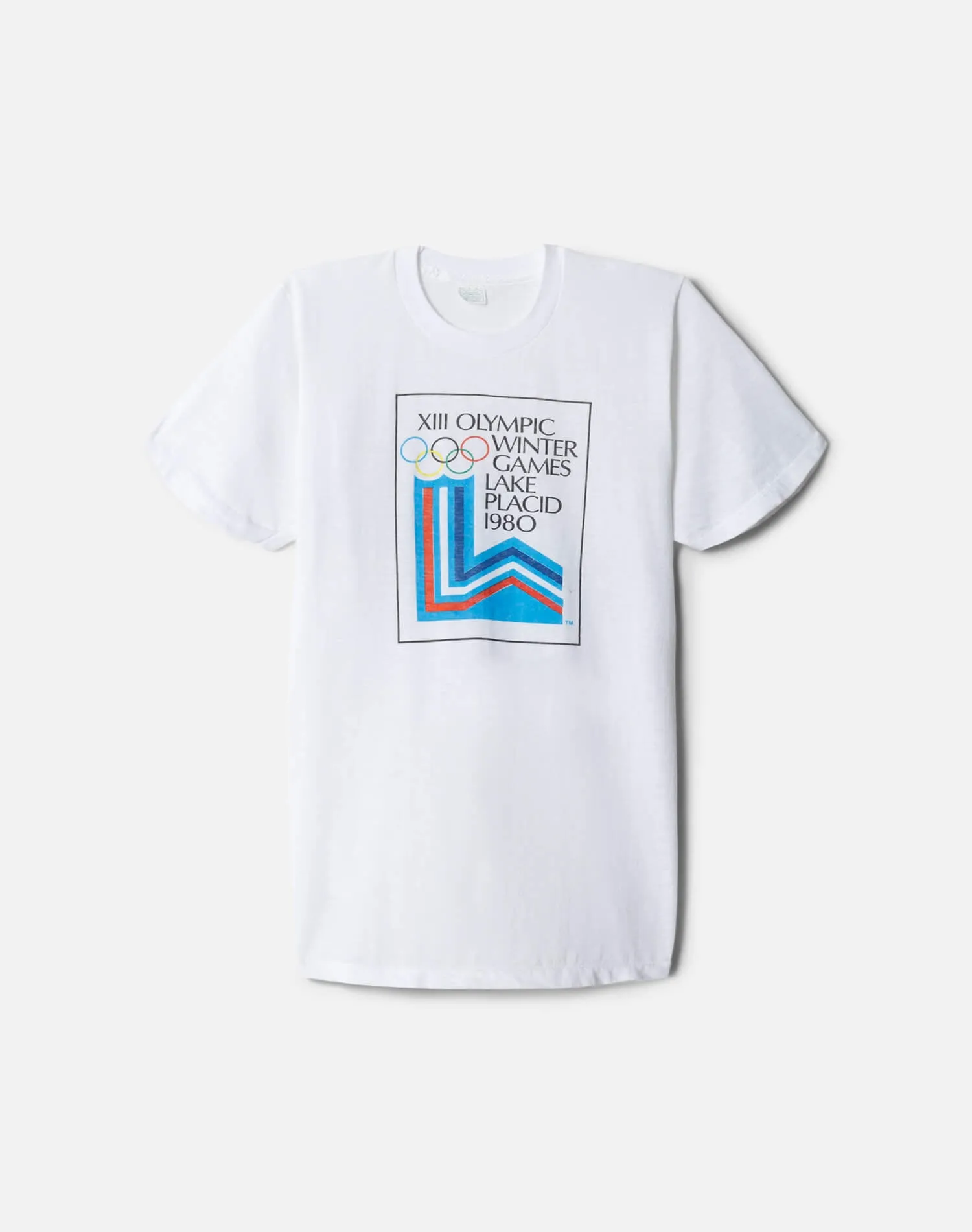 1980 Olympic Winter Games Tee sold by Re/Done