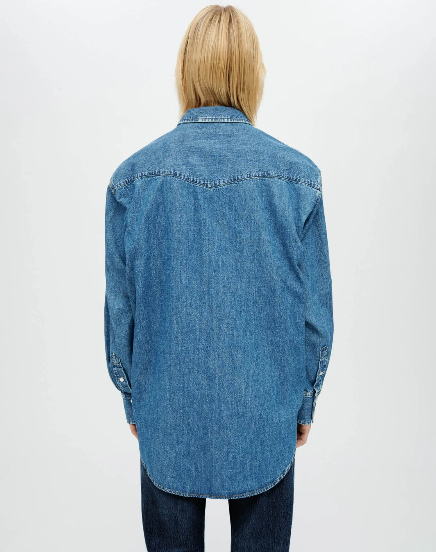 Oversized Western Shirt - Heritage Medium sold by Re/Done product image thumbnail 5