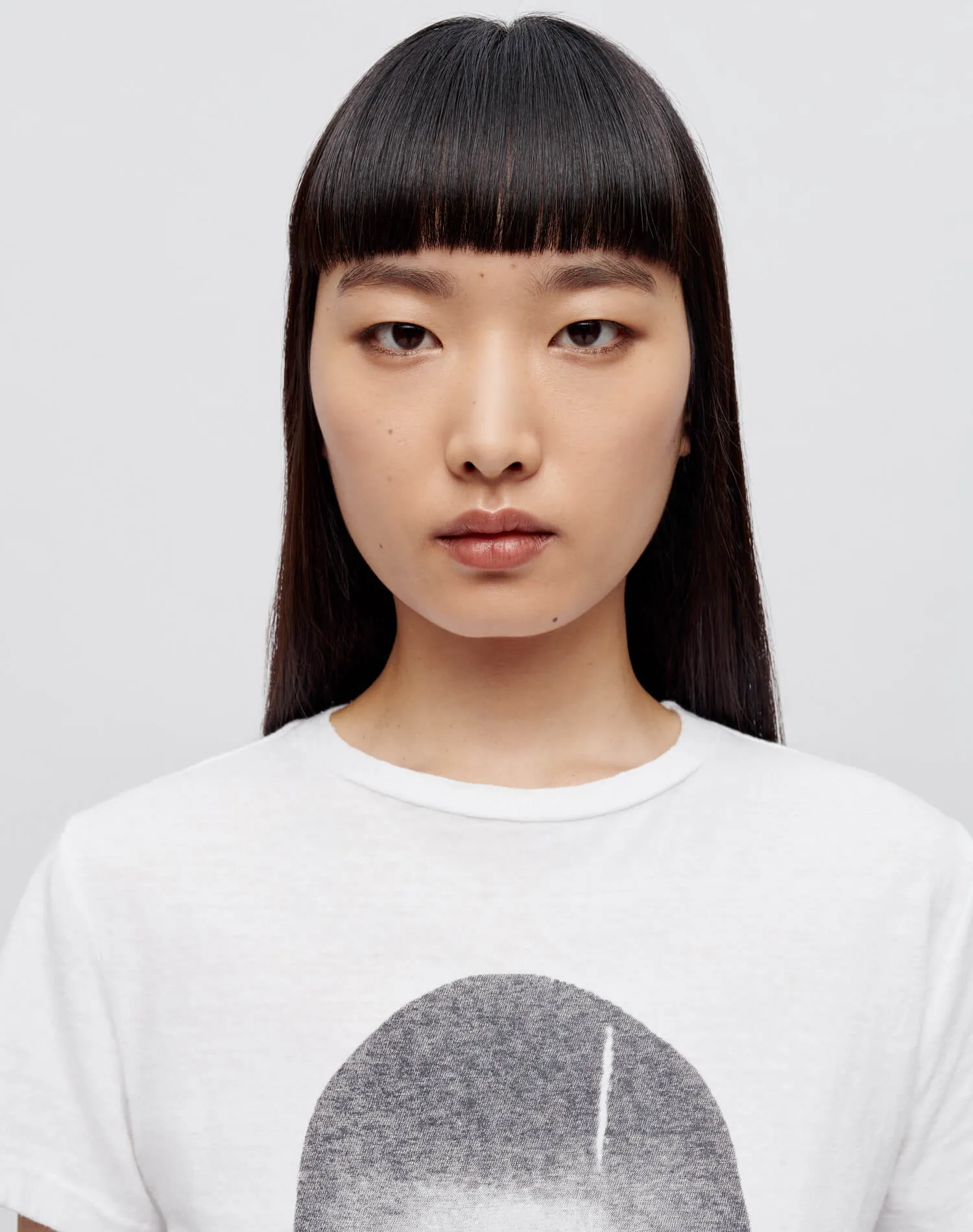 Classic "Grace Jones" Tee - Optic White sold by Re/Done product image thumbnail 3