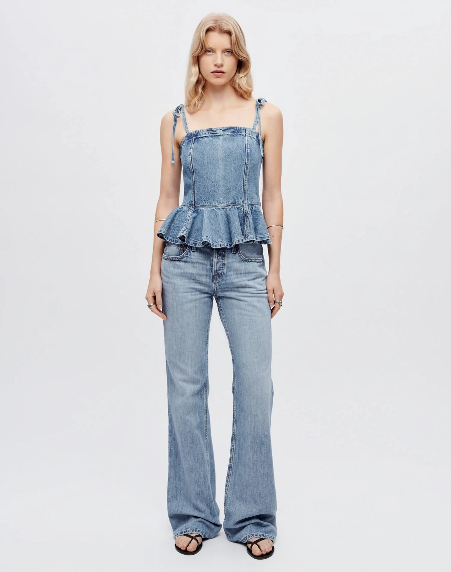 Flounce Top - Hacienda sold by Re/Done product image thumbnail 2