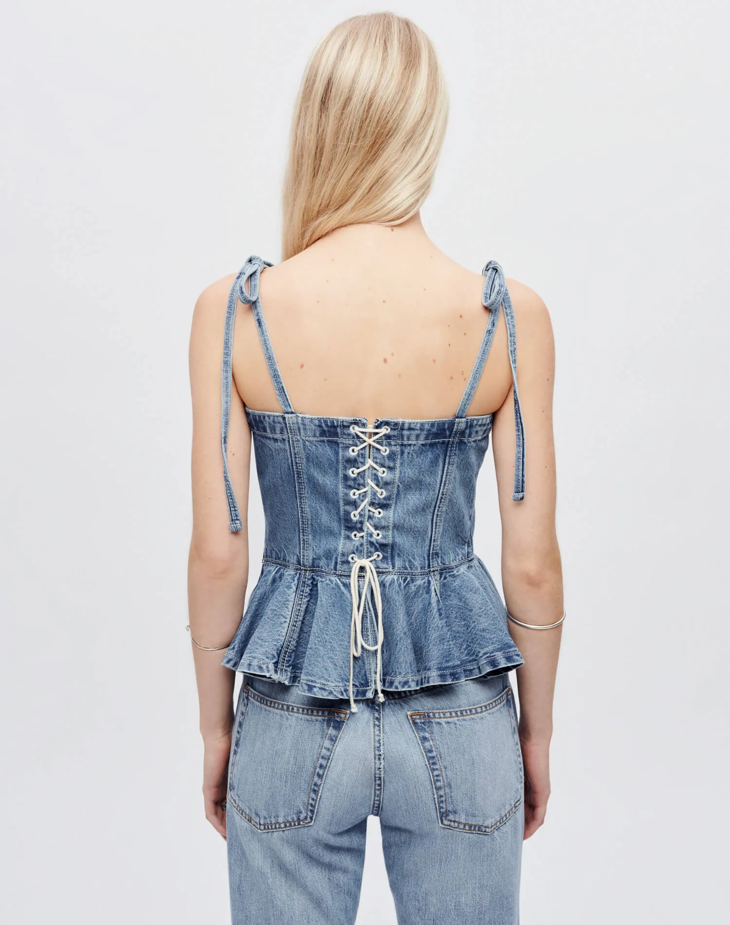 Flounce Top - Hacienda sold by Re/Done product image thumbnail 5