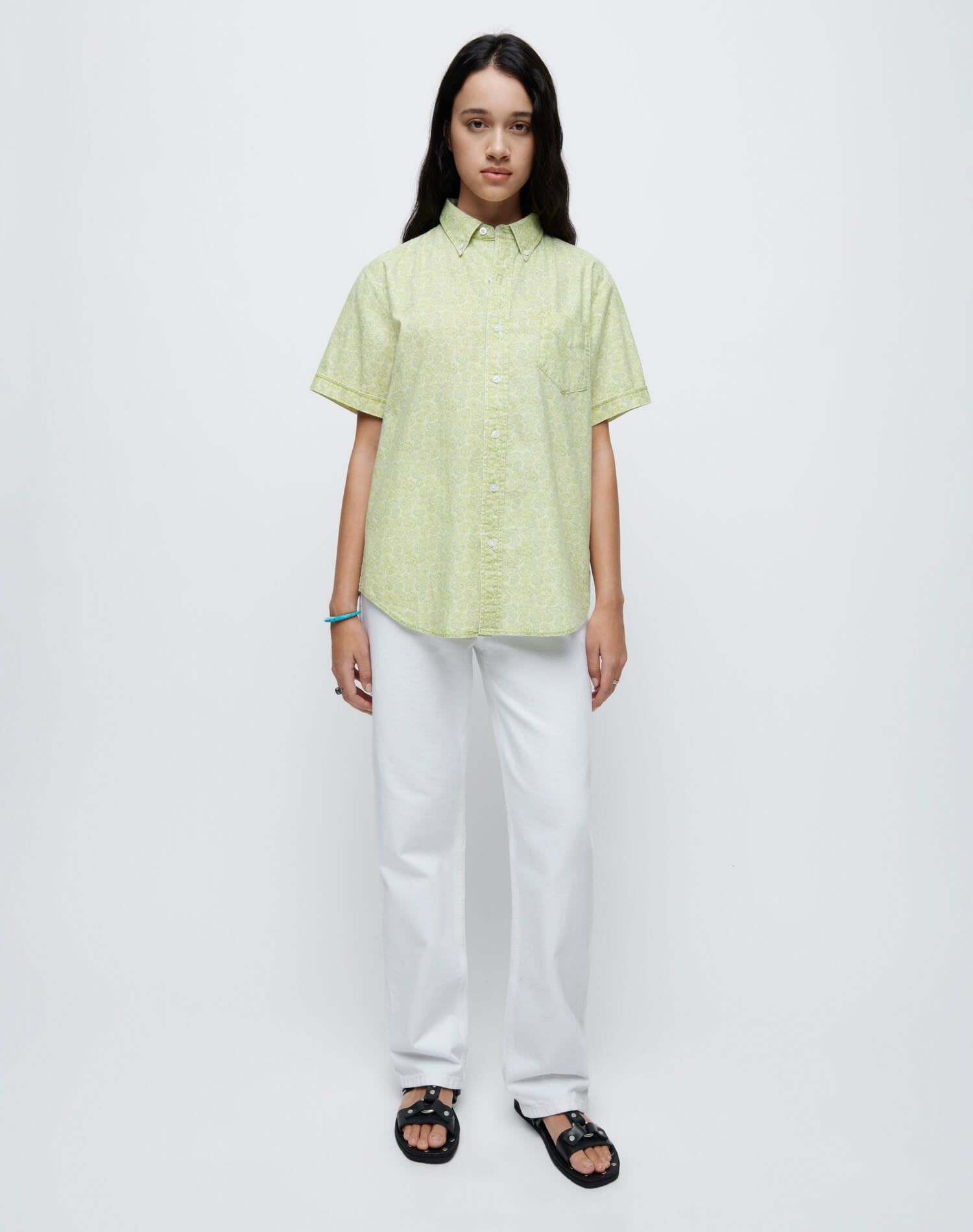90s Low Slung - White sold by Re/Done product image thumbnail 4
