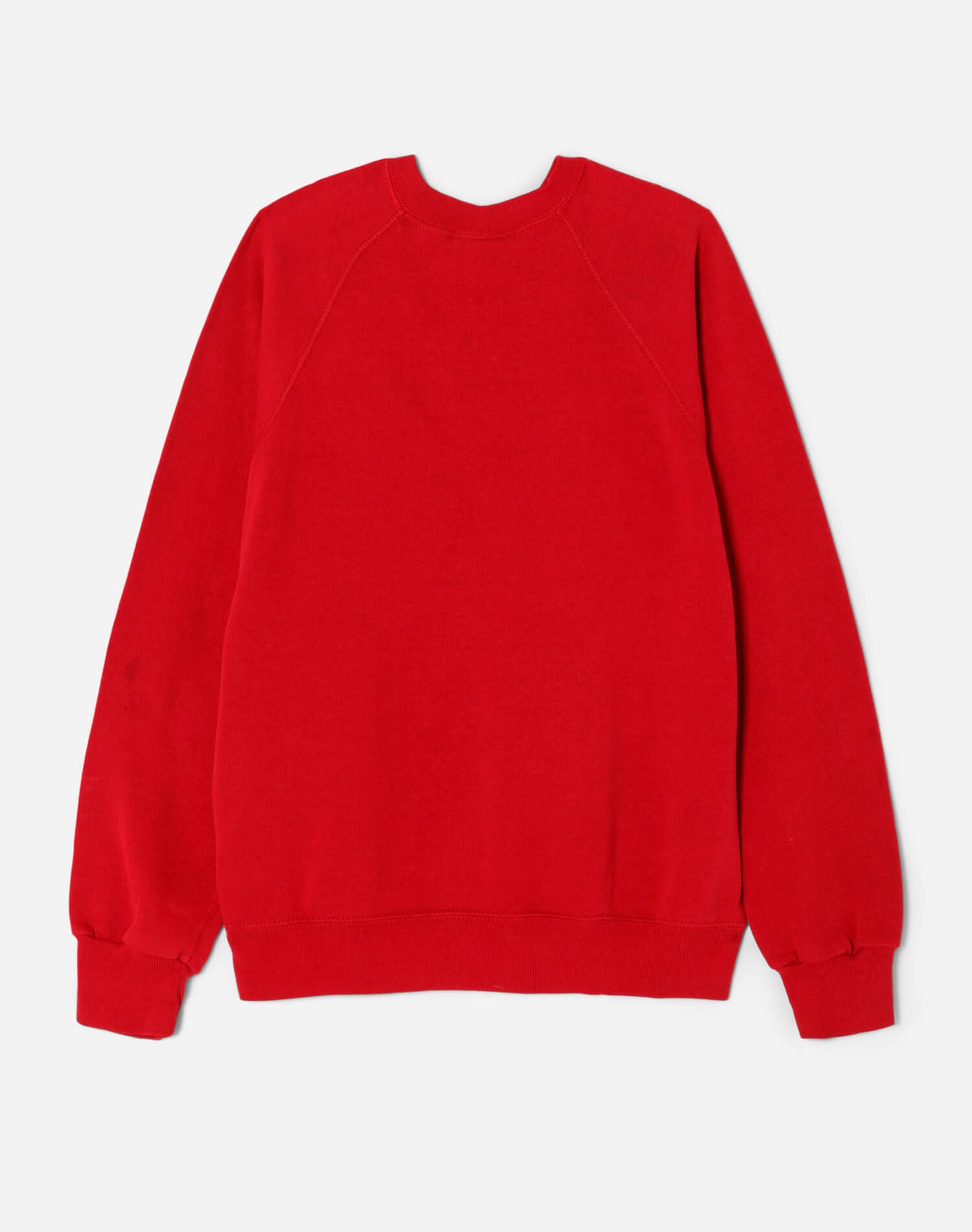 Upcycled "Snoopy Sparkle" Sweatshirt - Red sold by Re/Done product image thumbnail 2