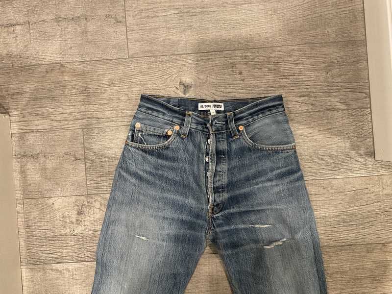 Redone Levi's | High Rise Stove Pipe 23STVC1150905 sold by Re/Done product image thumbnail 3