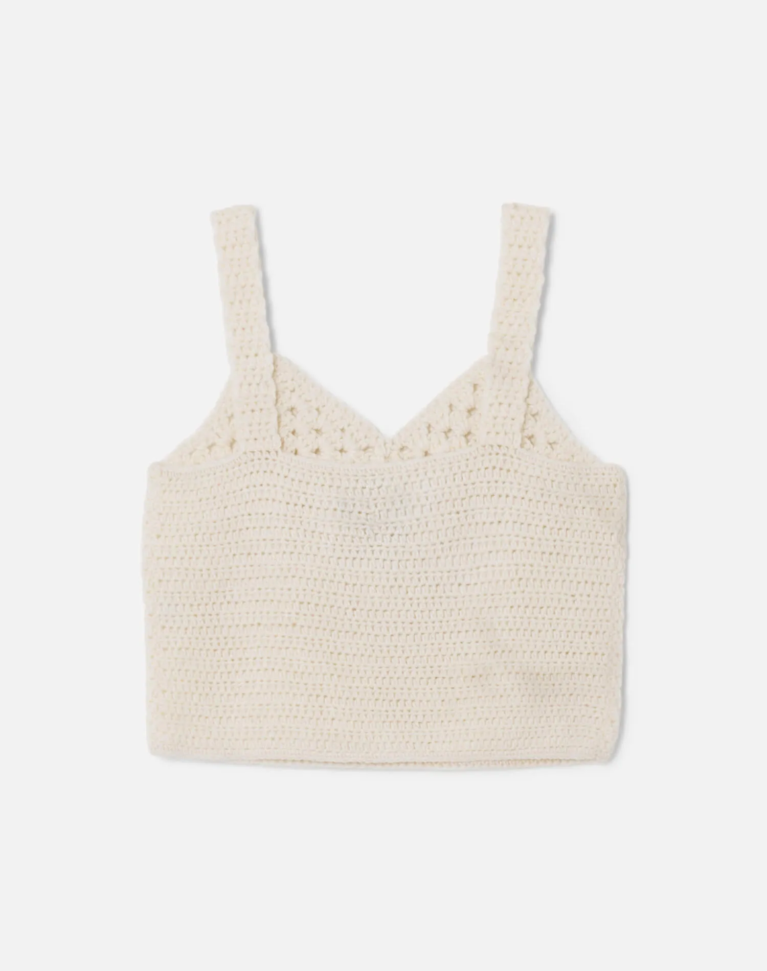 Crochet Top - Ivory sold by Re/Done product image thumbnail 2