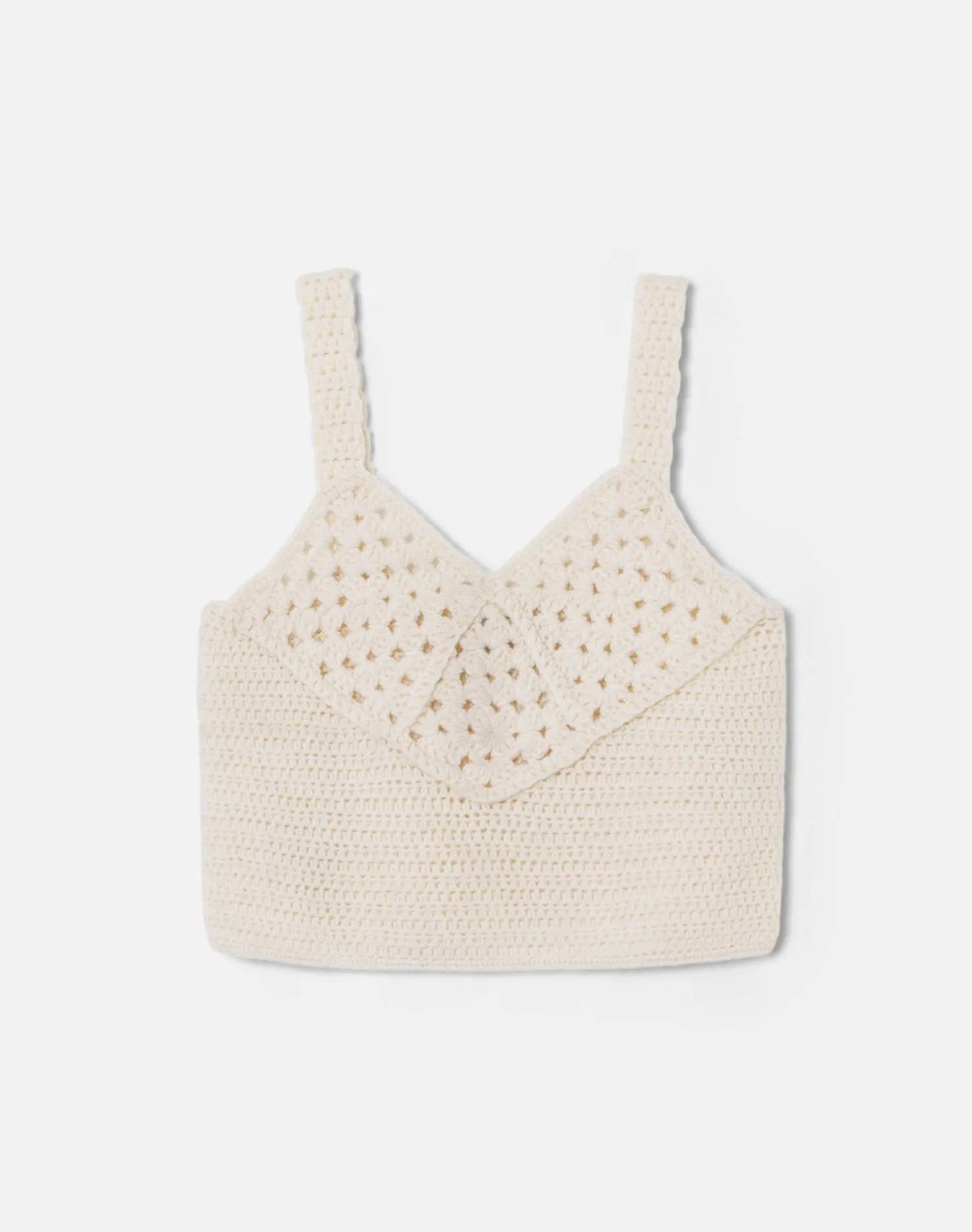 Crochet Top - Ivory sold by Re/Done