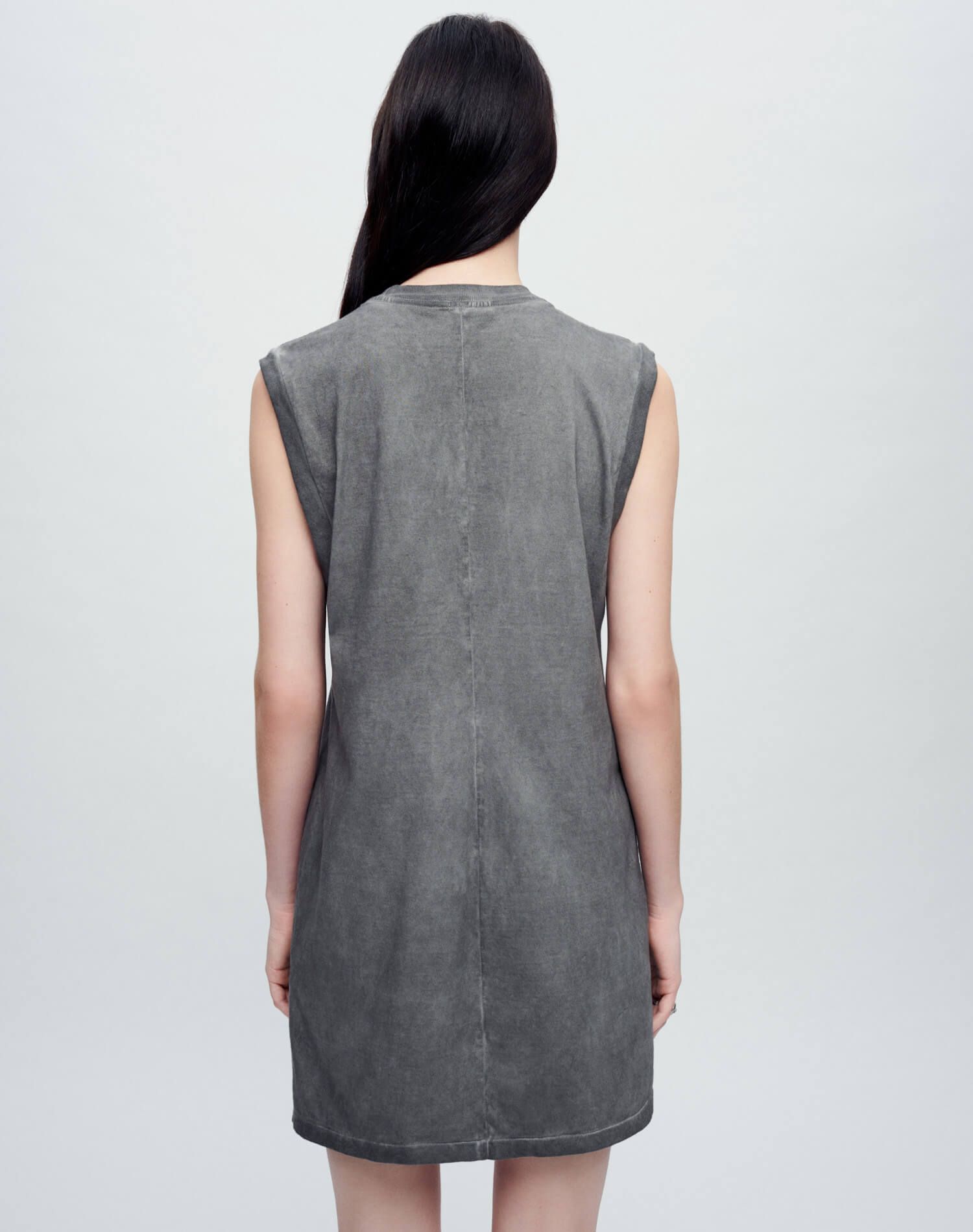 Hanes Muscle Tank Dress - Grey Haze sold by Re/Done product image thumbnail 3