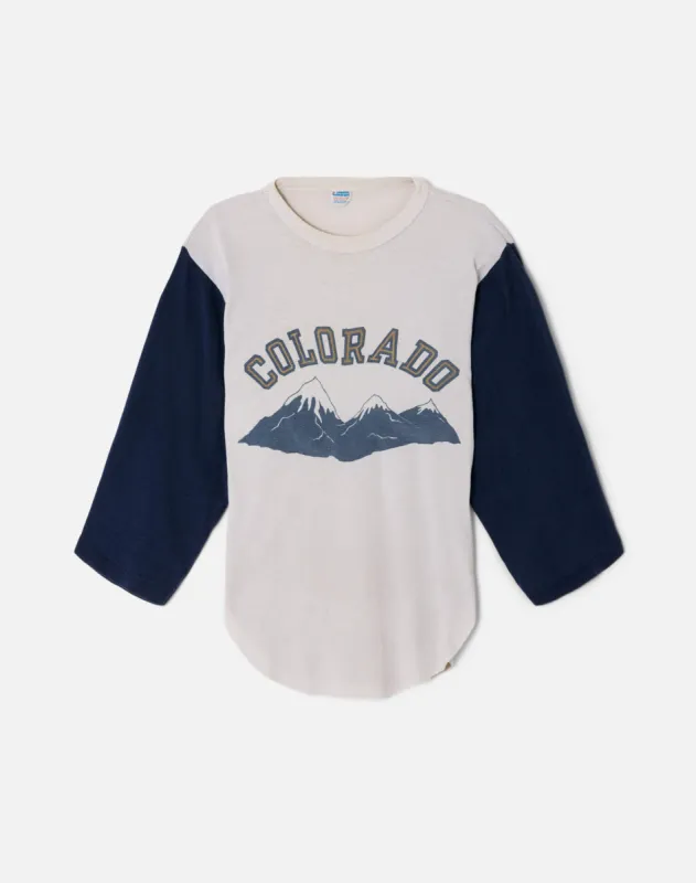 60s Champion Colorado Baseball Tee made by Re/Done