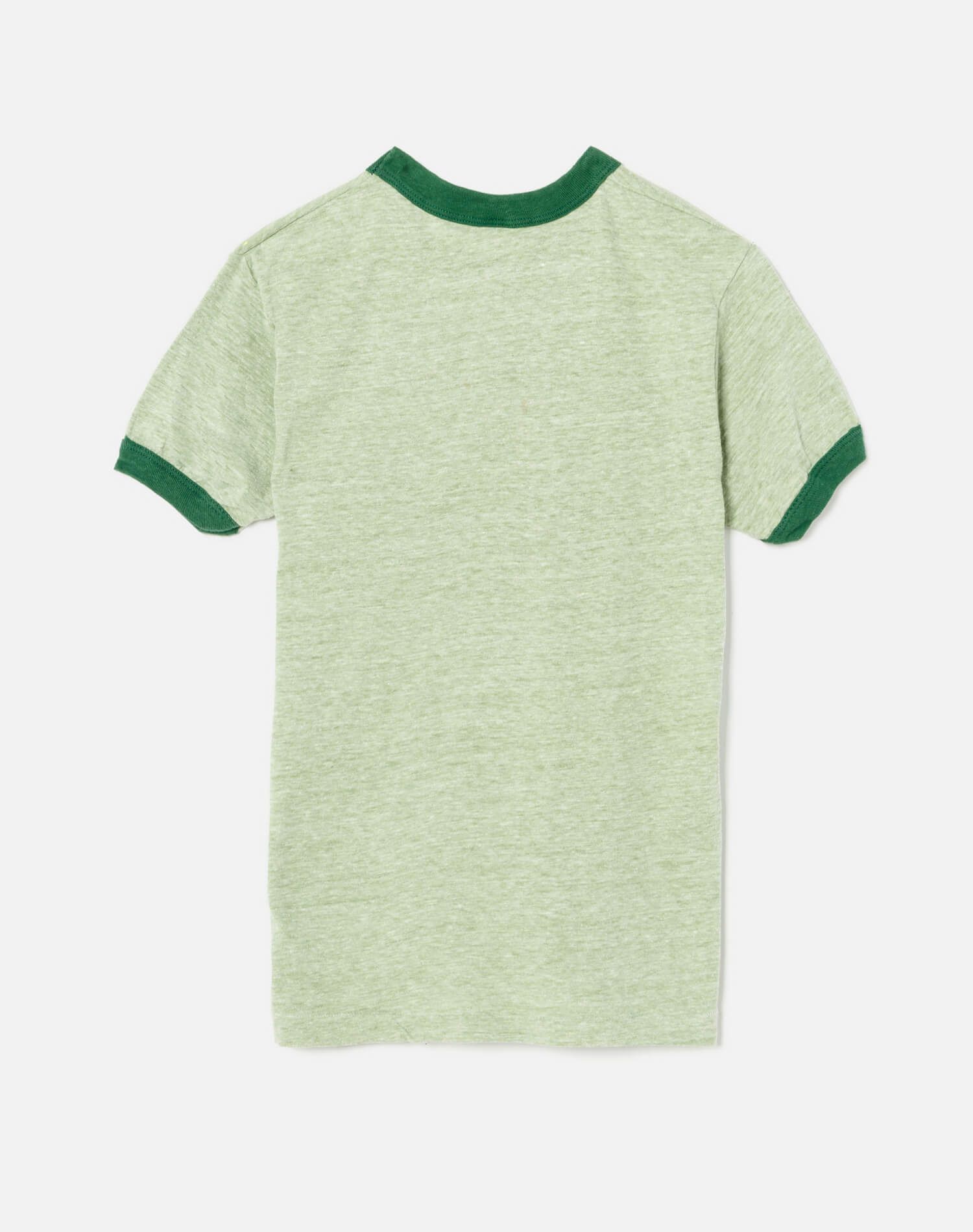Vintage 1970s Heather Green Graphic Ringer Shirt - #11 sold by Re/Done product image thumbnail 2