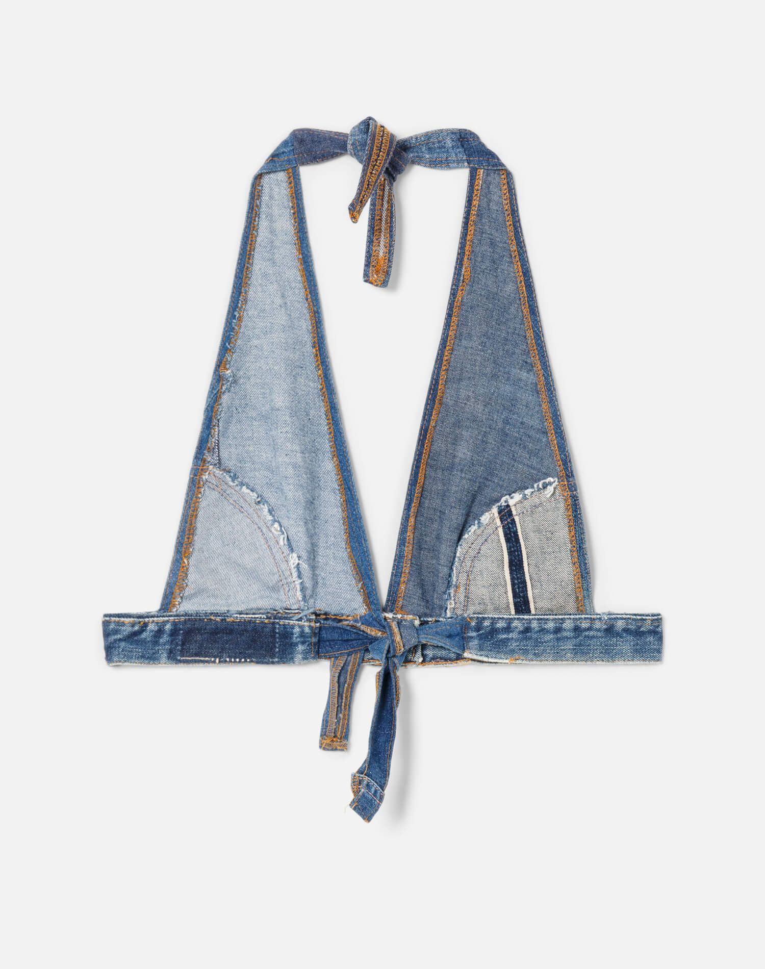60s Levi's Rhinestone Studded Halter Top -#42 sold by Re/Done product image thumbnail 2