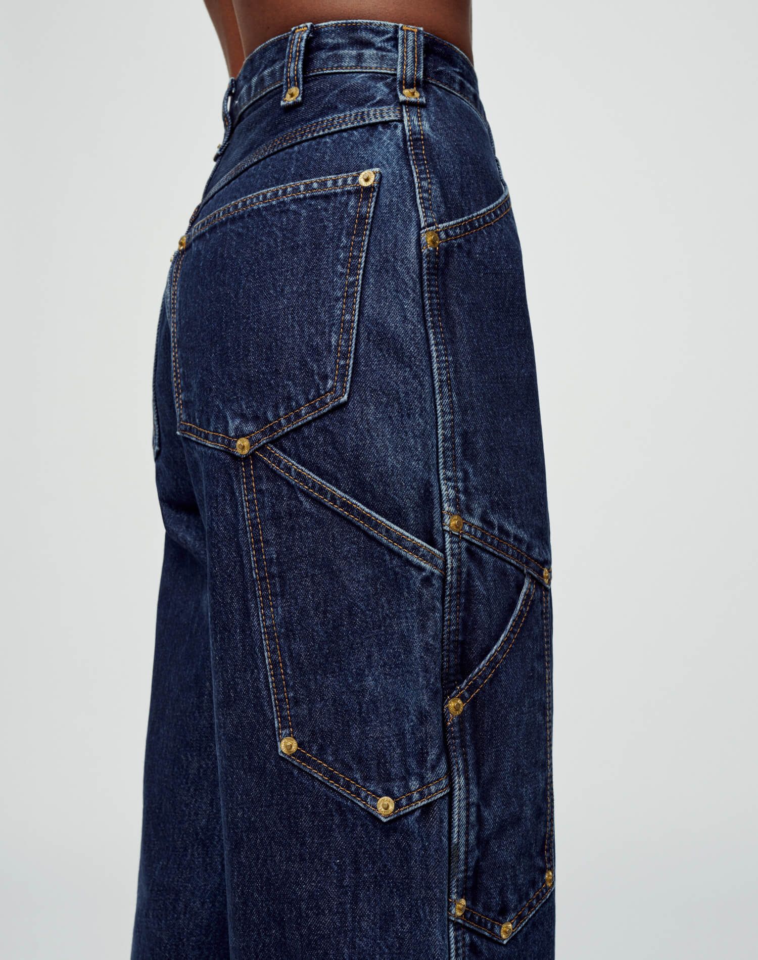 Super High Workwear - Heritage Rinse sold by Re/Done product image thumbnail 5