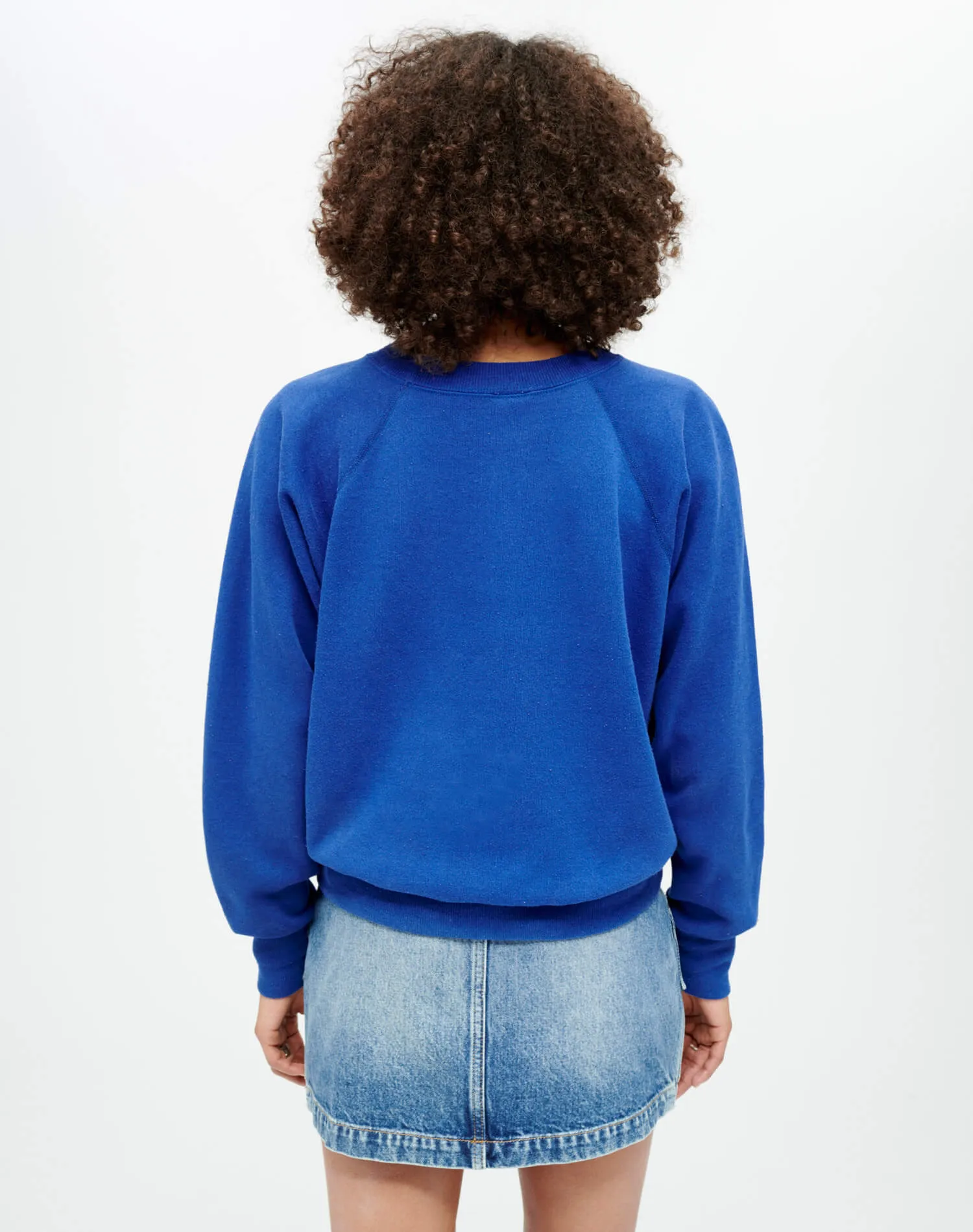 Upcycled "Smile" Sweatshirt - Assorted sold by Re/Done product image thumbnail 5