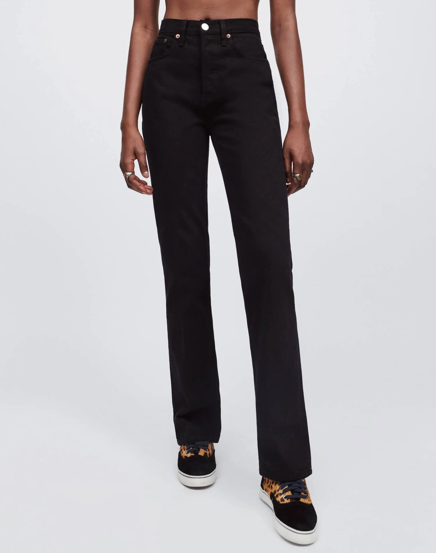 70s Bootcut - Jet Black sold by Re/Done product image thumbnail 3