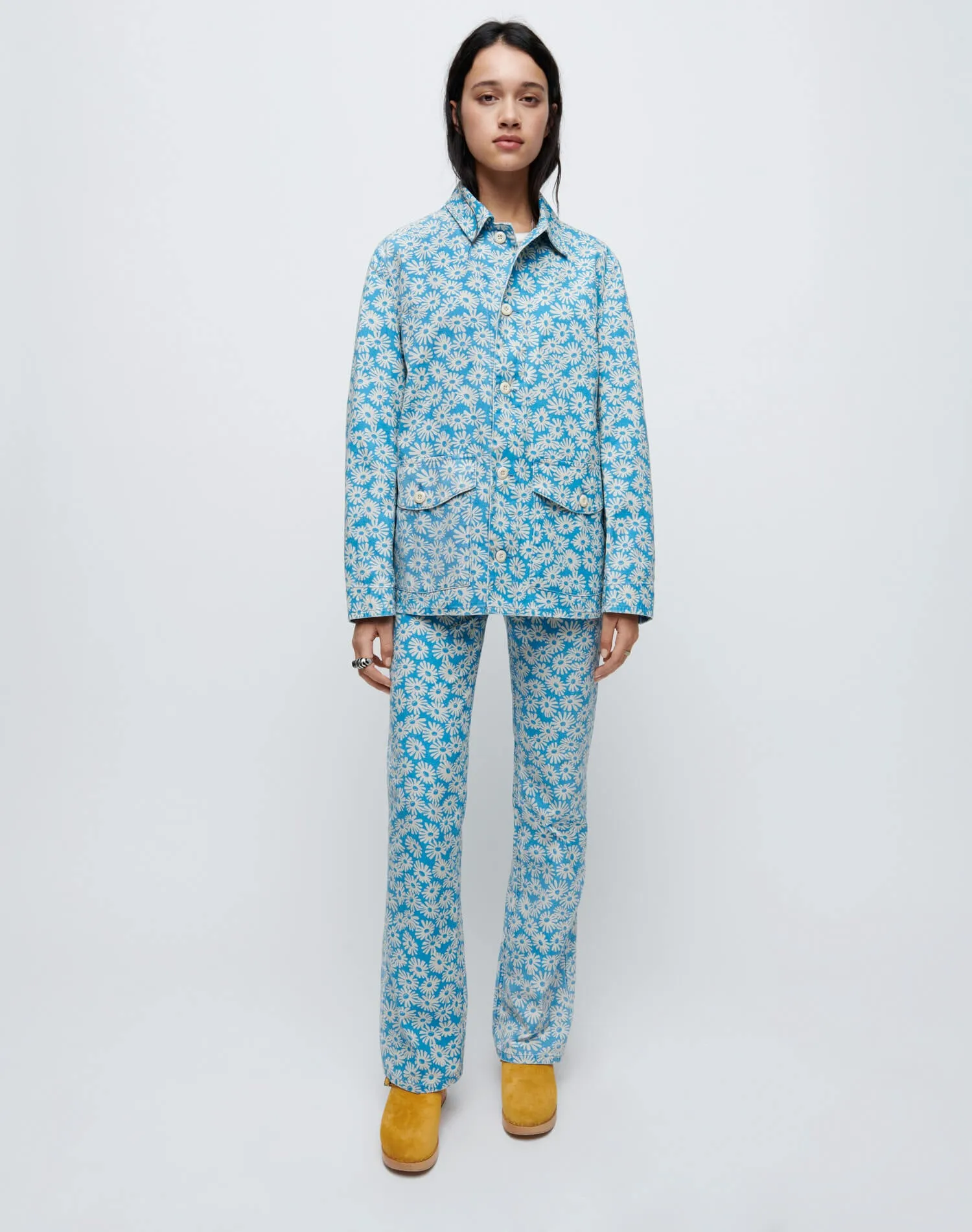 70s Bootcut - Blue Daisy sold by Re/Done product image thumbnail 4