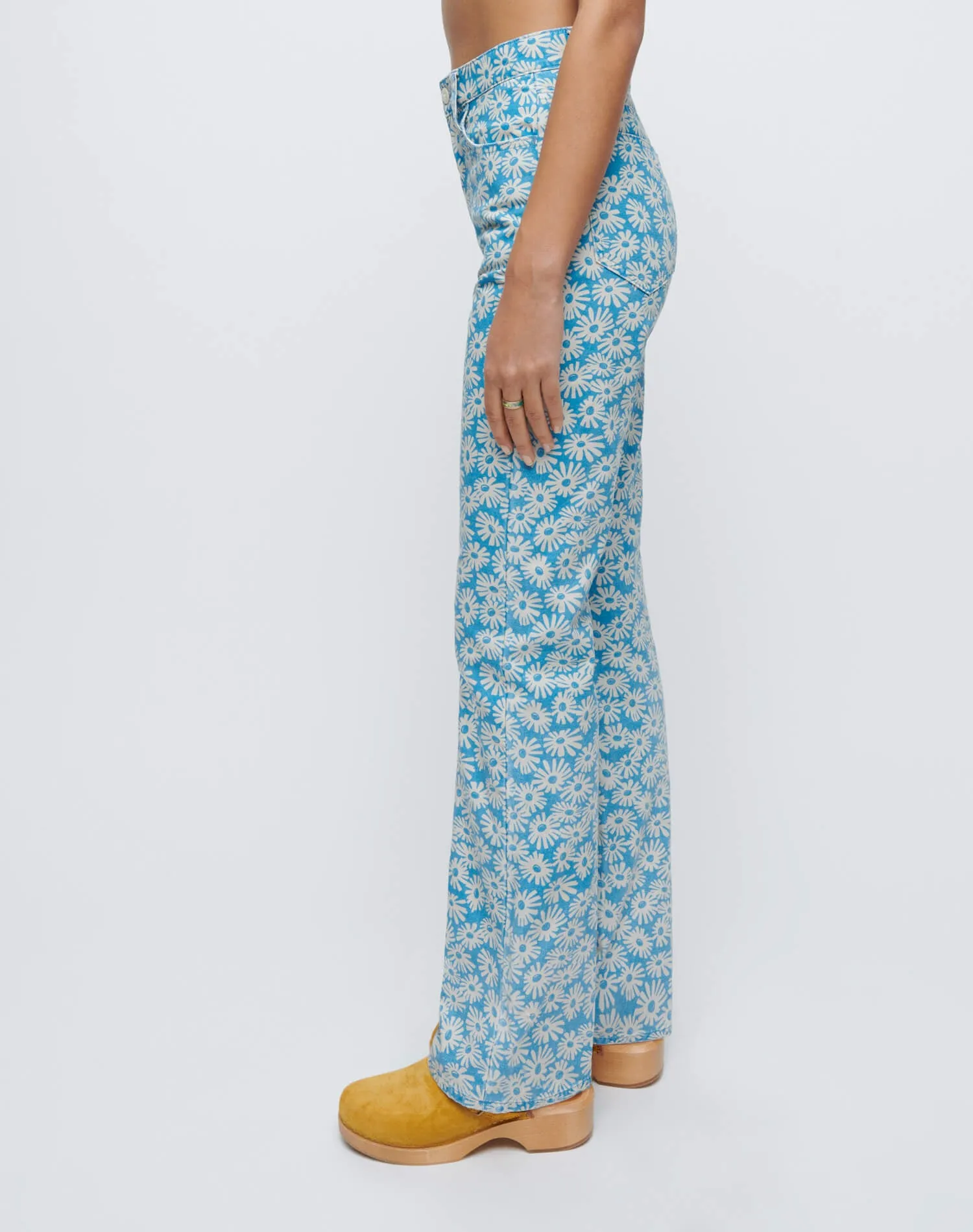 70s Bootcut - Blue Daisy sold by Re/Done product image thumbnail 5