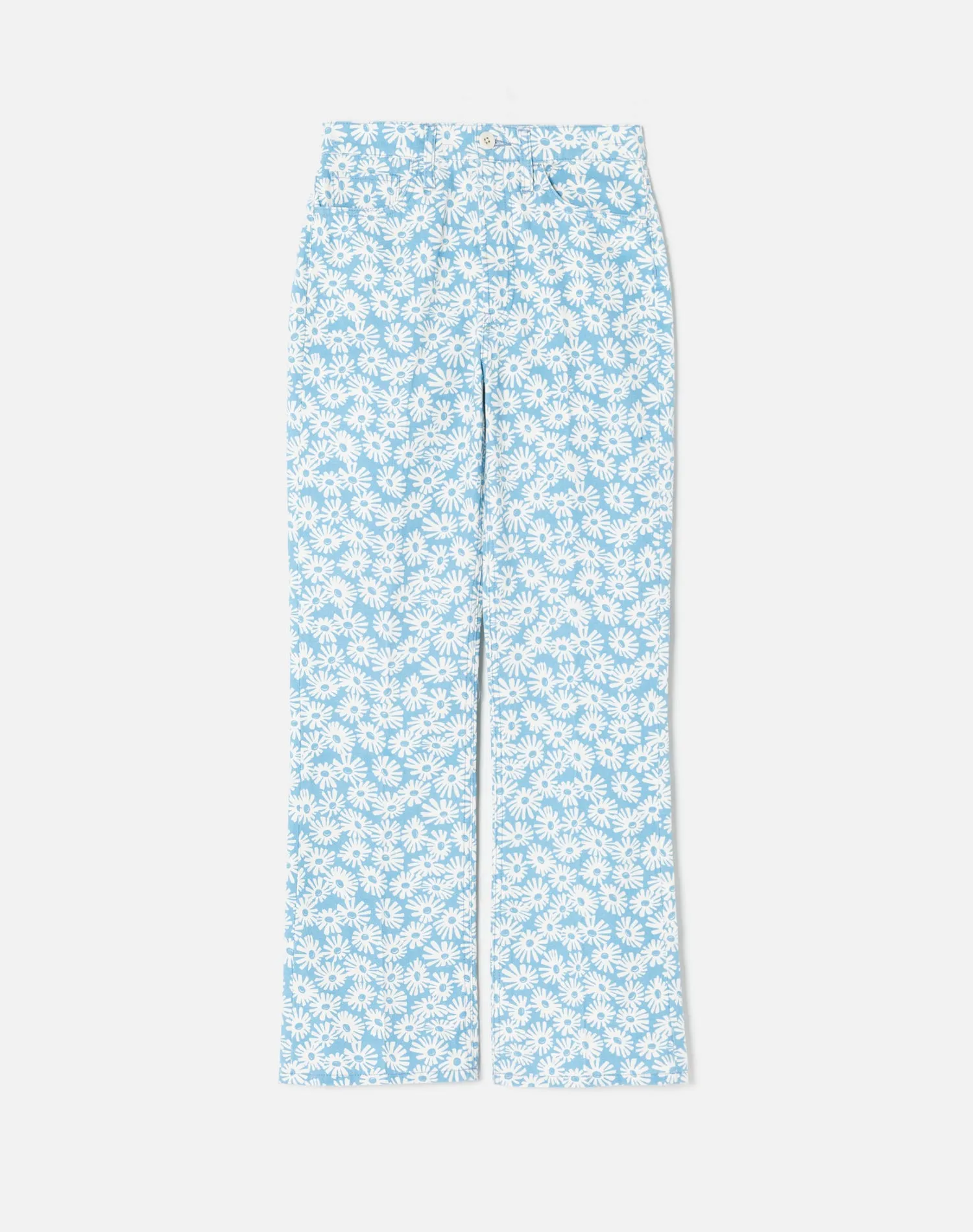 70s Bootcut - Blue Daisy sold by Re/Done