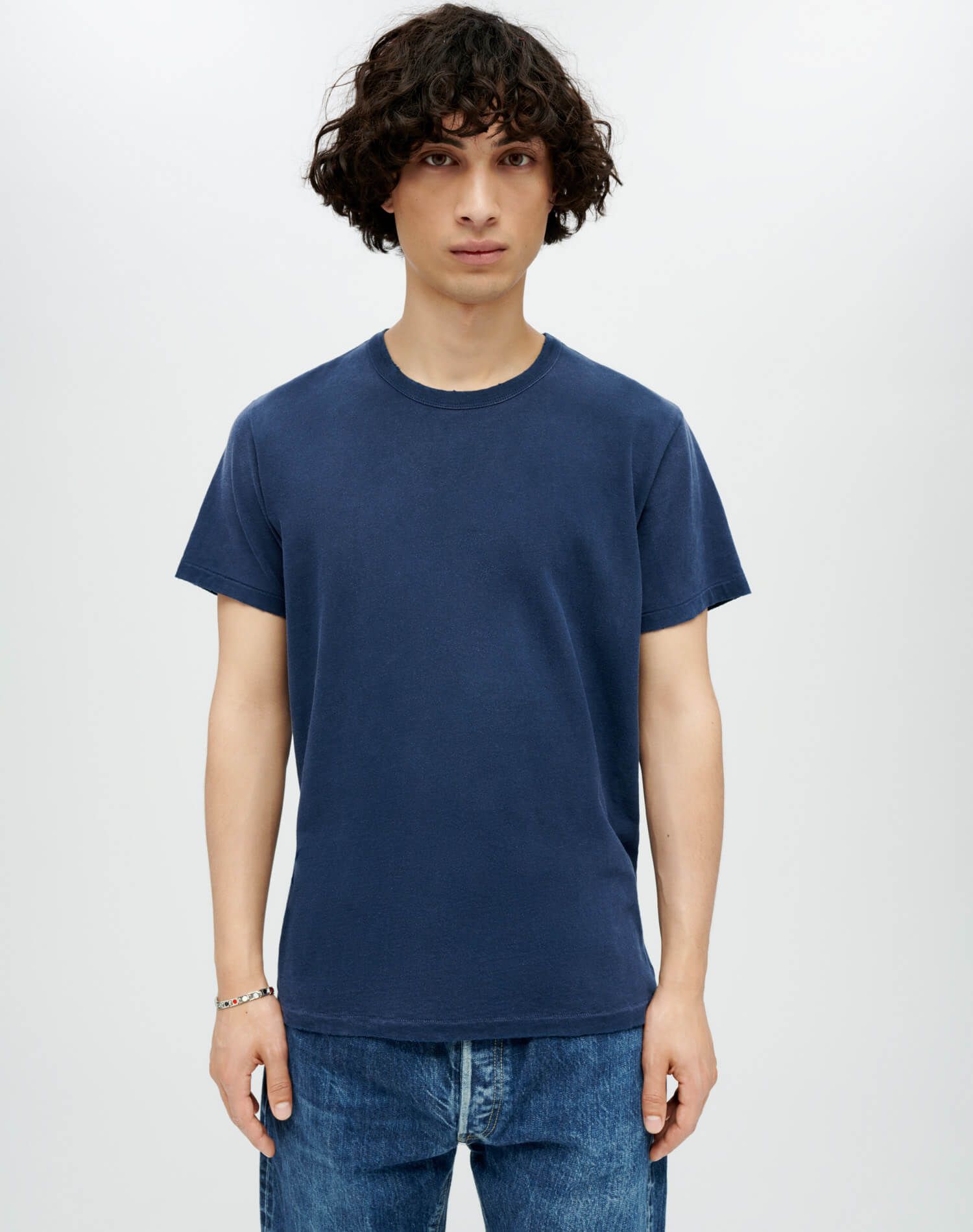 Classic Tee - Sun Faded Navy sold by Re/Done