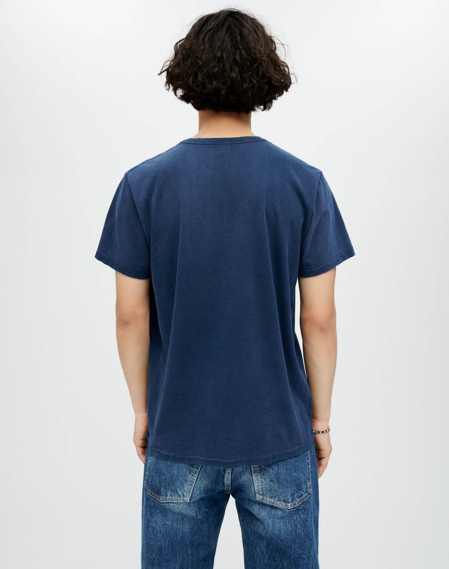 Classic Tee - Sun Faded Navy sold by Re/Done product image thumbnail 3