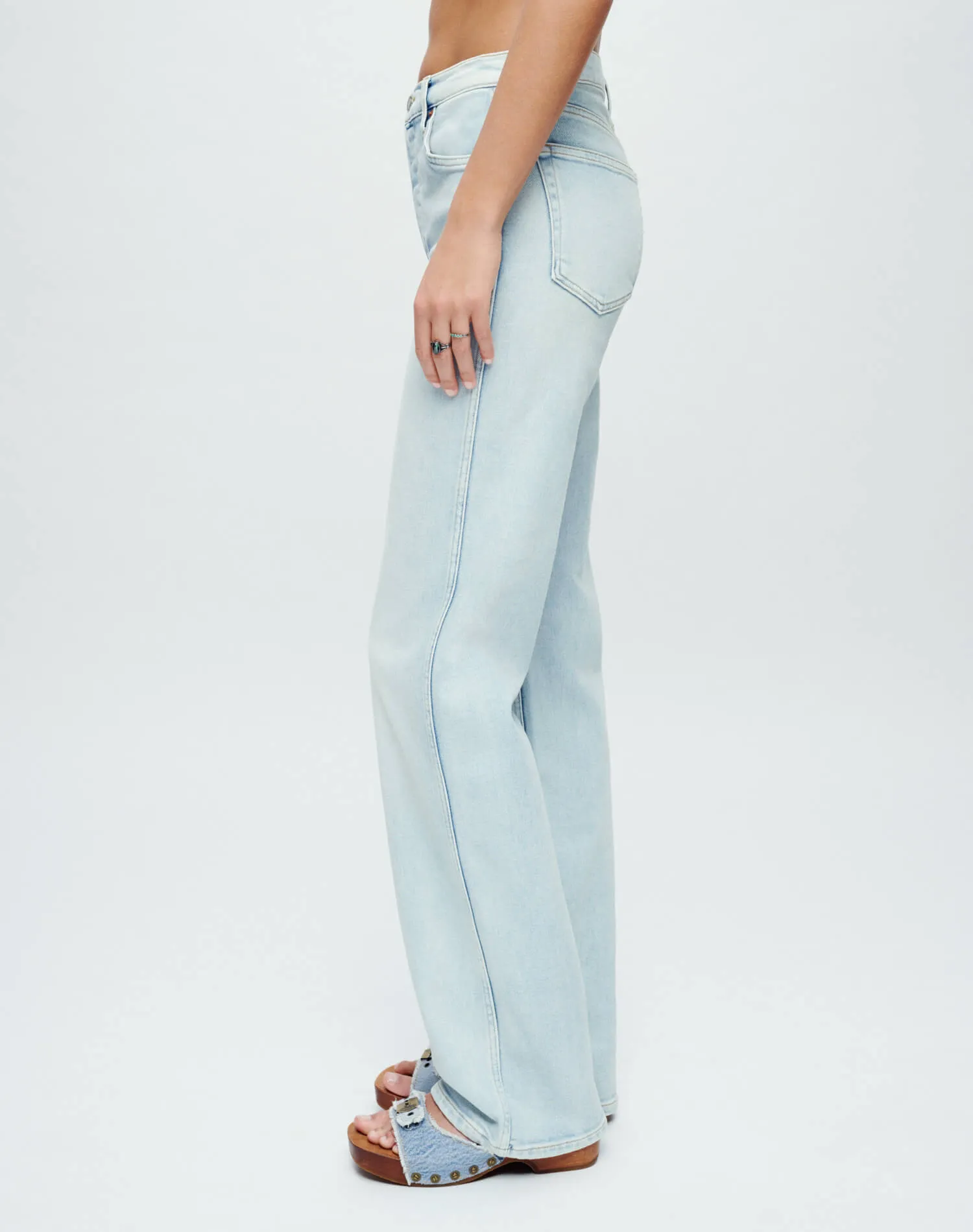 Comfort Stretch High Rise Loose - Vapor Wave sold by Re/Done product image thumbnail 3