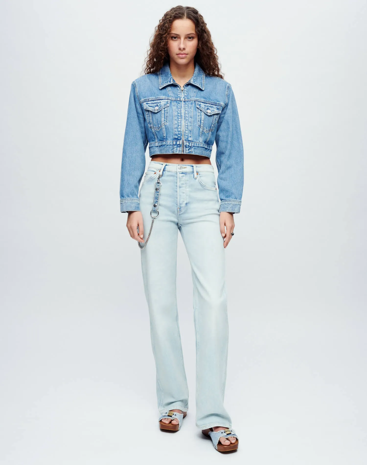 Comfort Stretch High Rise Loose - Vapor Wave sold by Re/Done product image thumbnail 2