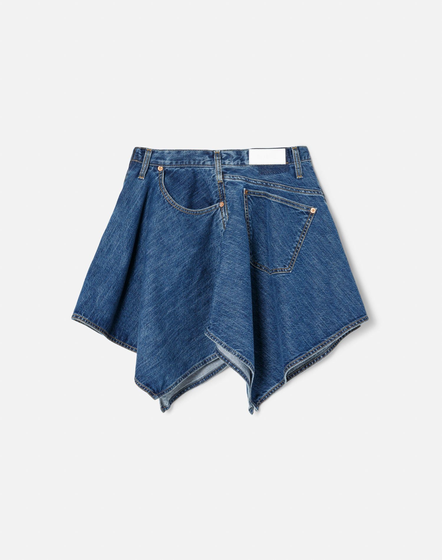 Handkerchief Skirt - Western Rinse sold by Re/Done product image thumbnail 2