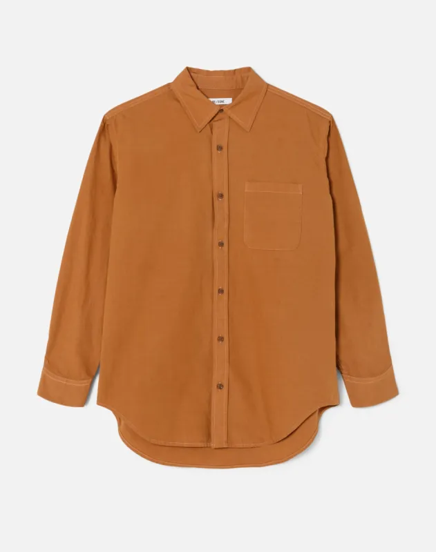 90s Oversized Shirt - Ginger sold by Re/Done