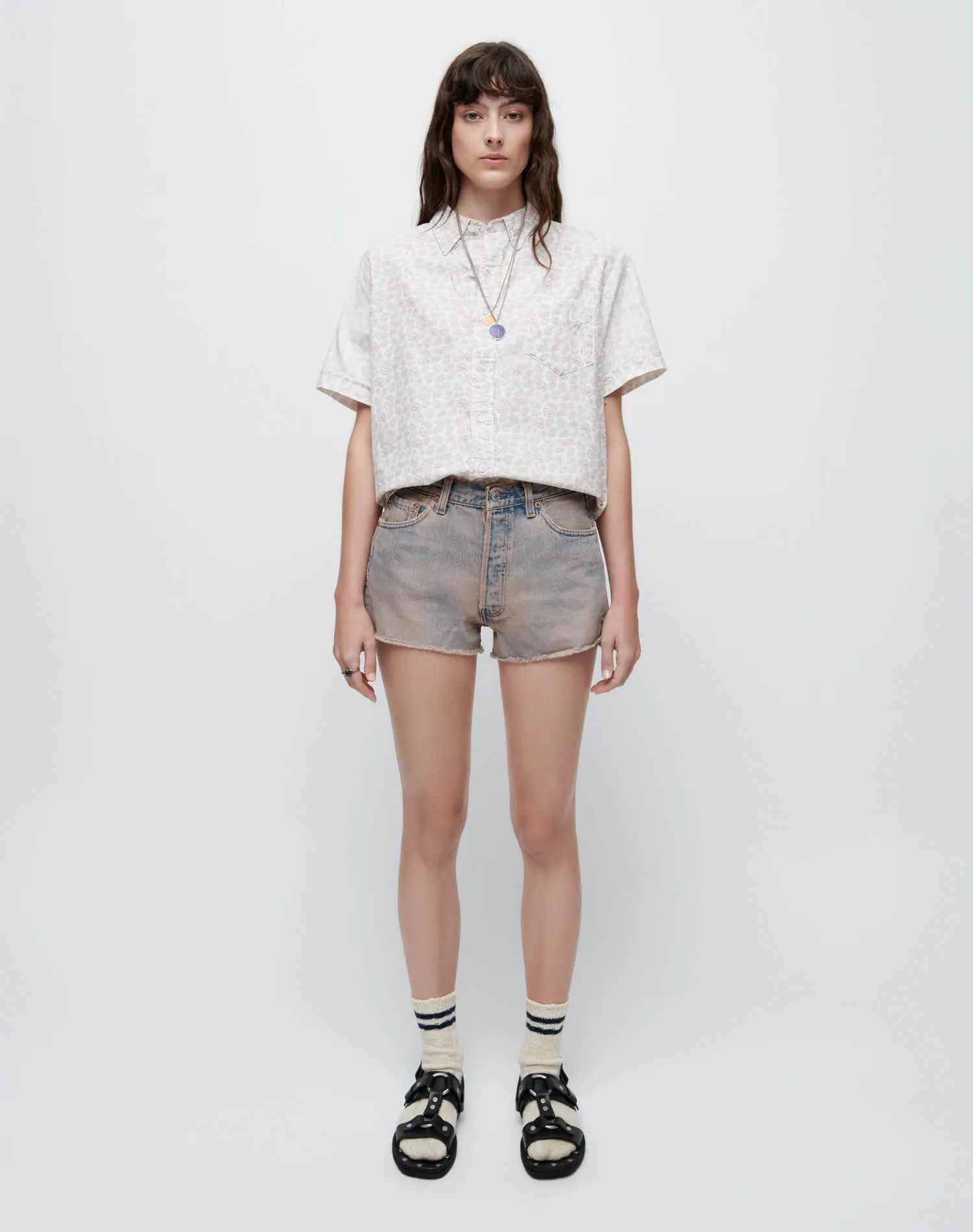 Levi's The Short - Tinted Blush sold by Re/Done product image thumbnail 4