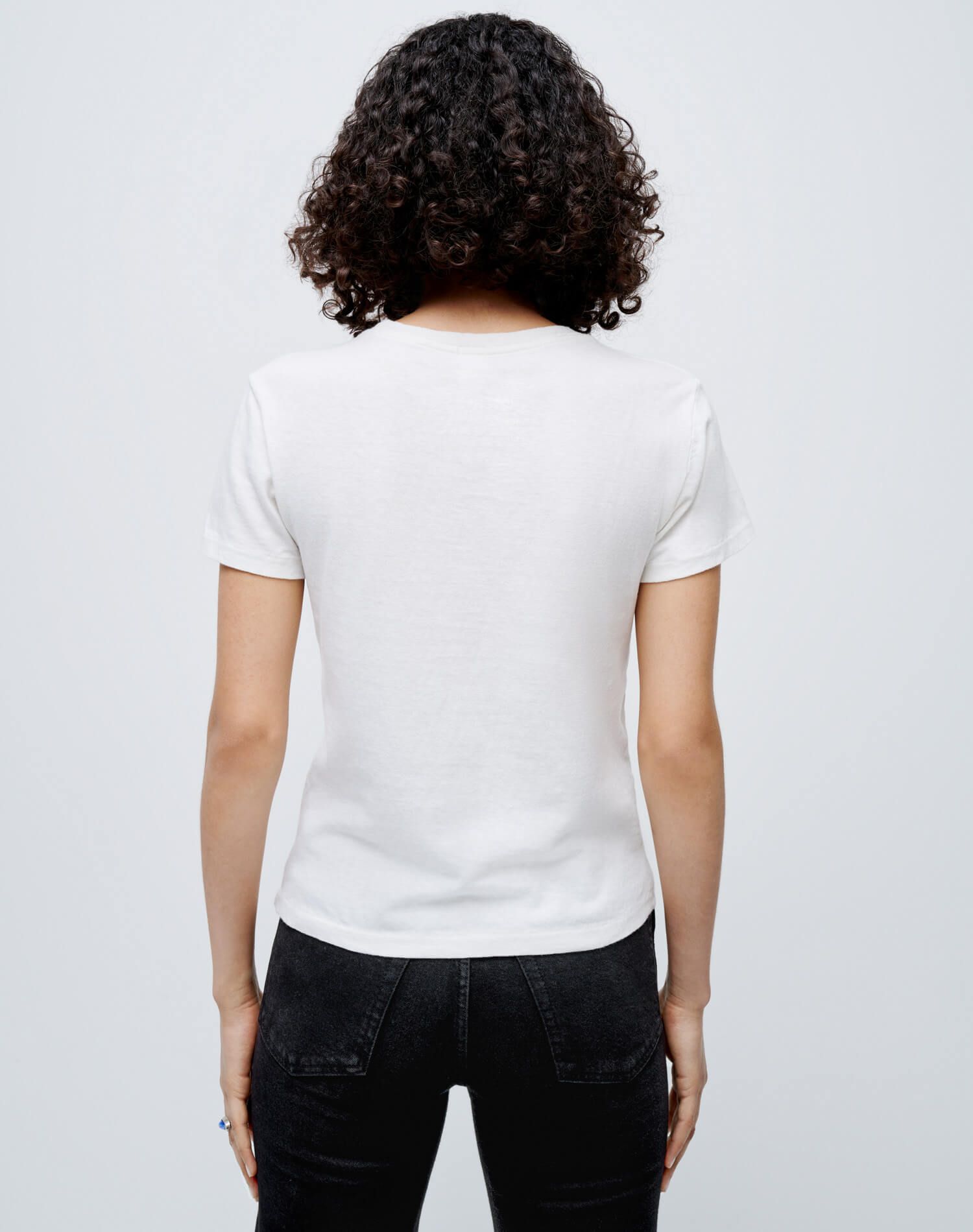 Classic "L'amour Snoopy" Tee - Vintage White sold by Re/Done product image thumbnail 7