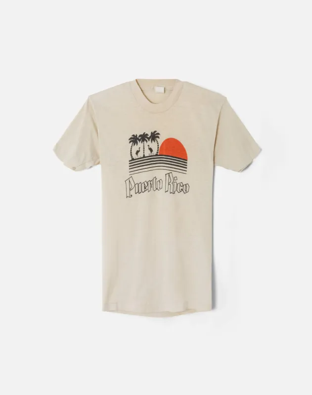 70s Puerto Rico Tee sold by Re/Done