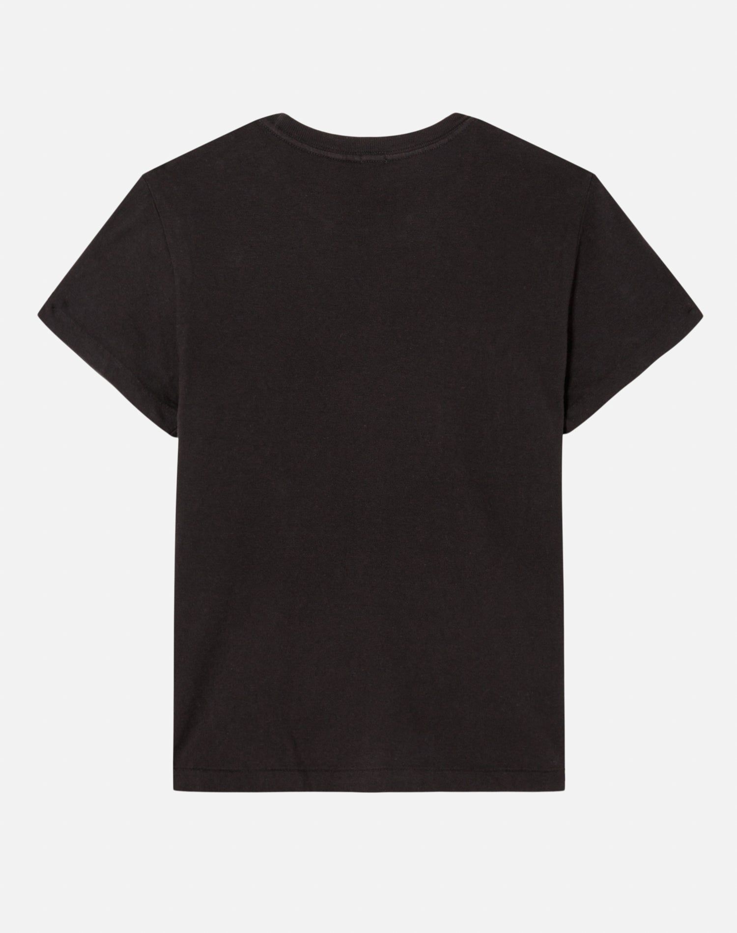 Classic "Just Send Wine" Tee - Washed Black sold by Re/Done product image thumbnail 2