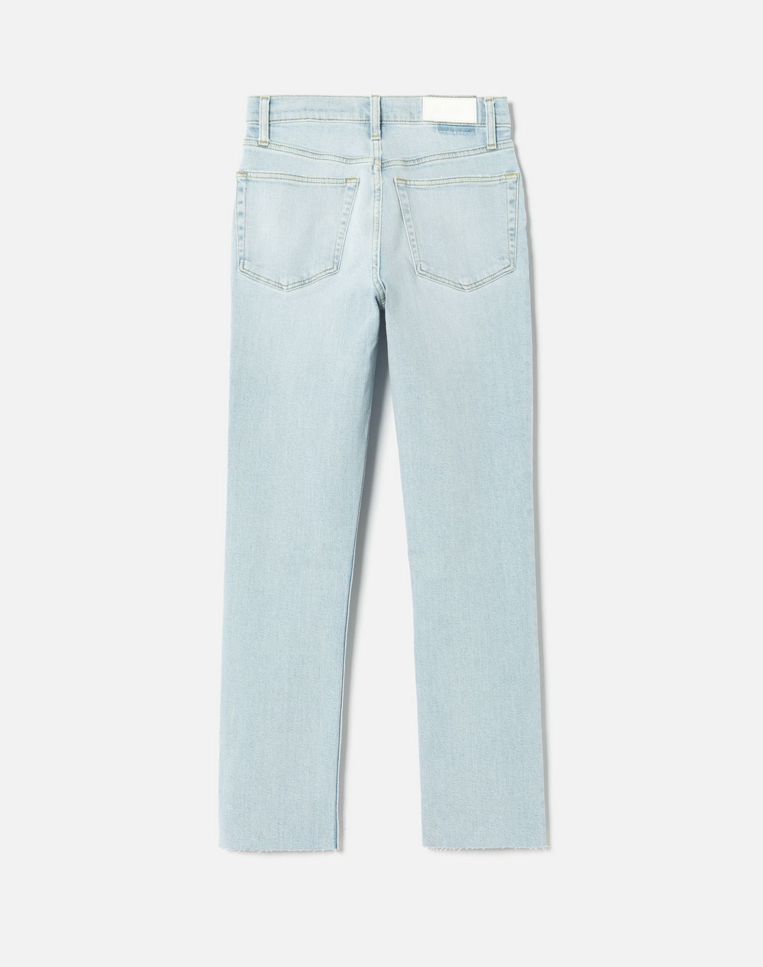 Comfort Stretch Slim Straight - Icy Blue with Holes sold by Re/Done product image thumbnail 2