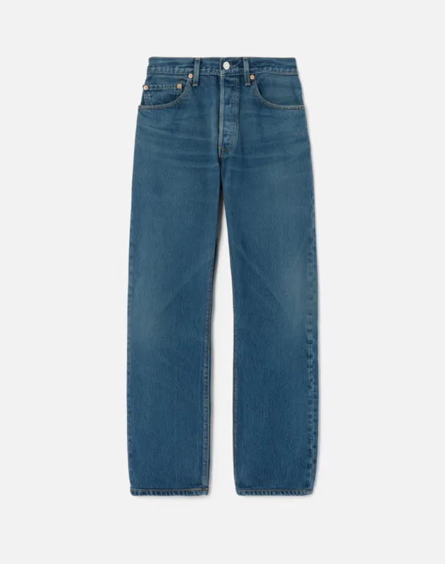 Levi's 90s Jean - Tinted Steel Blue sold by Re/Done