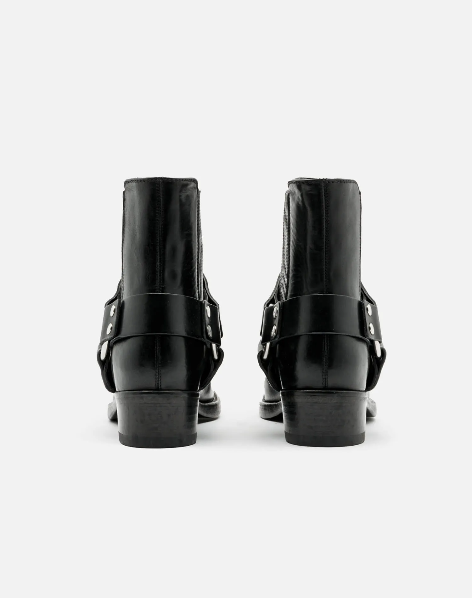 Cavalry Boot - Black Leather sold by Re/Done product image thumbnail 4