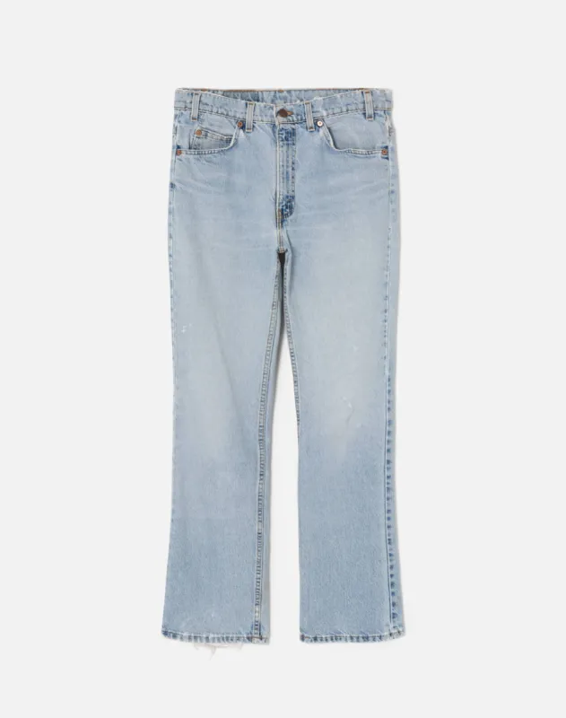 80s Orange Tab Levi's 517 sold by Re/Done