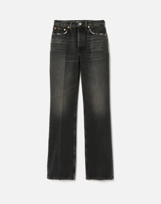70s Bootcut -  Broken In Black sold by Re/Done