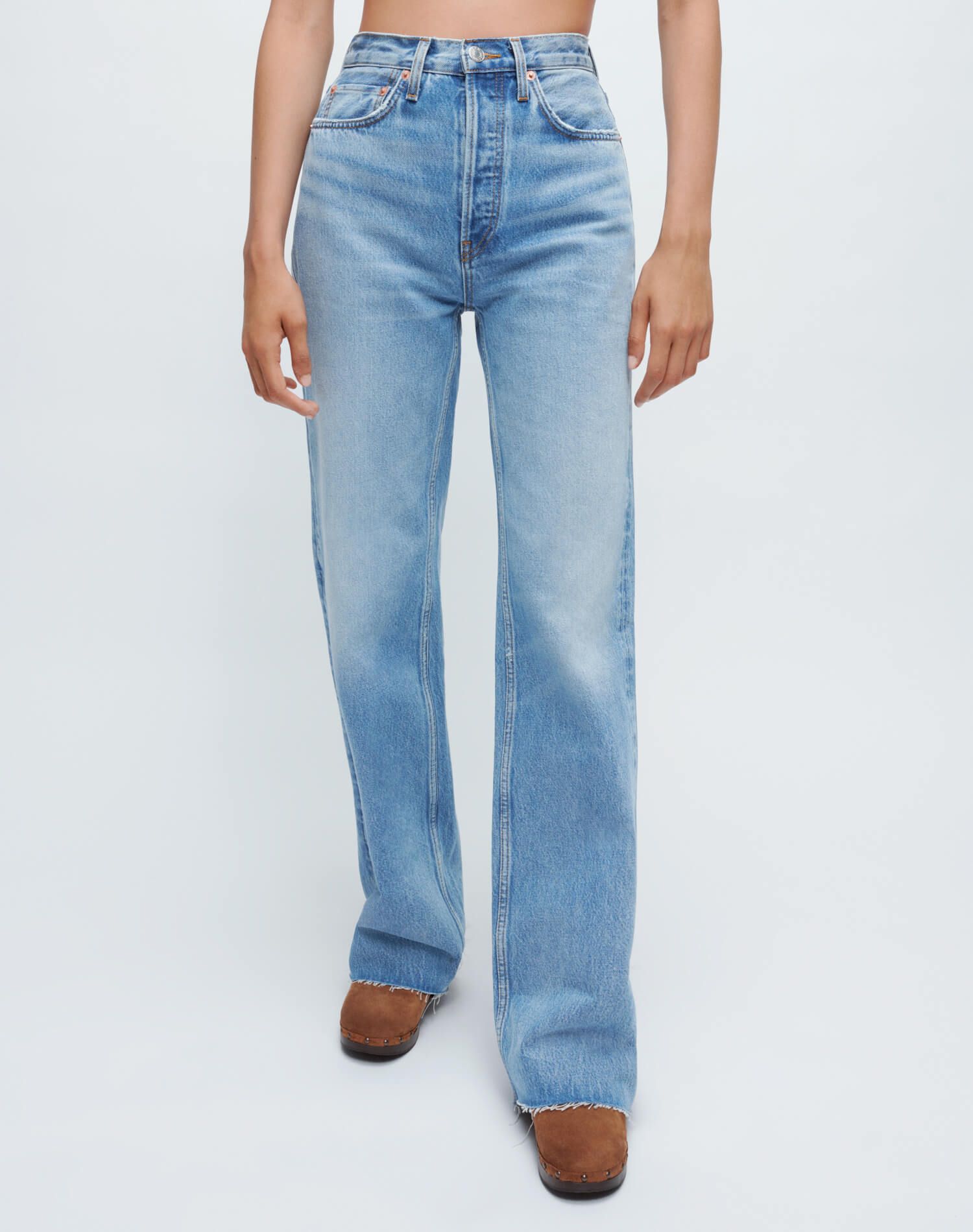 Ultra High Rise Wide Leg - 60s Fade sold by Re/Done