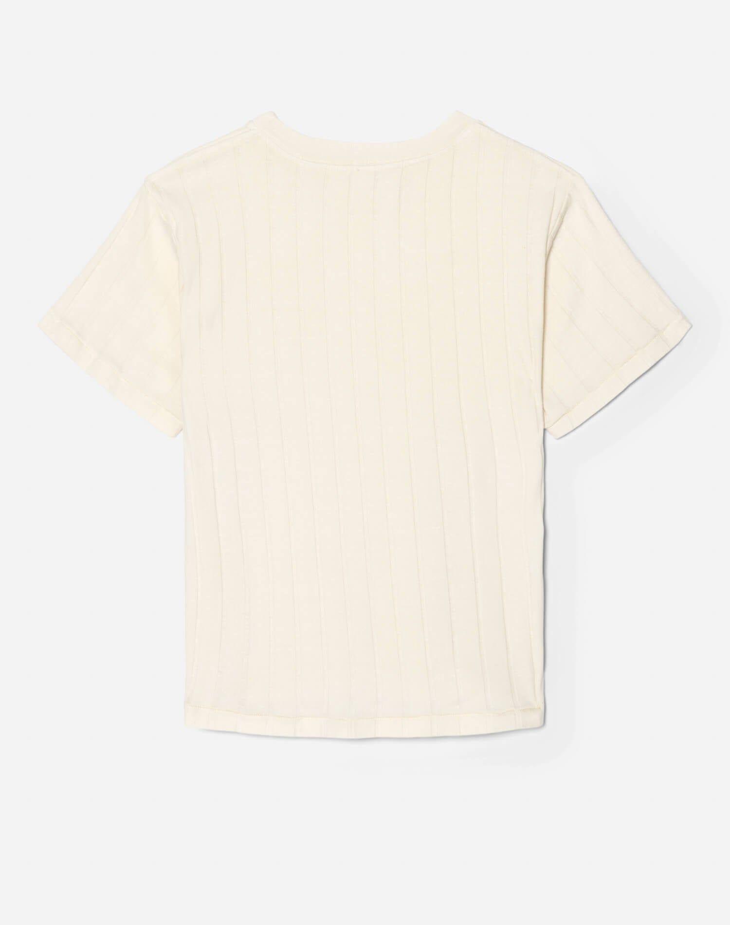 90s Variegated Rib Tee - Vintage White sold by Re/Done product image thumbnail 2