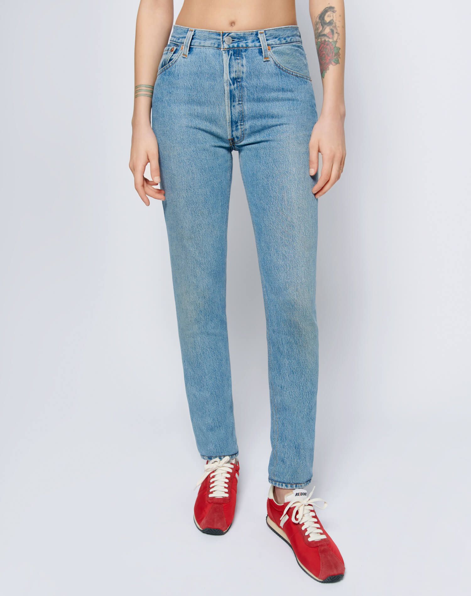 Levi's High Rise Jean - Indigo sold by Re/Done product image thumbnail 2