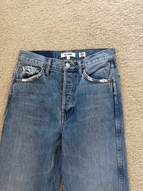 High Rise Loose - Worn Blue sold by Re/Done product image thumbnail 4