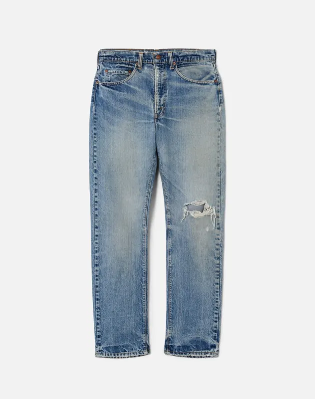 60s Single Stitch Levi's Ripped 505 - #63 made by Re/Done