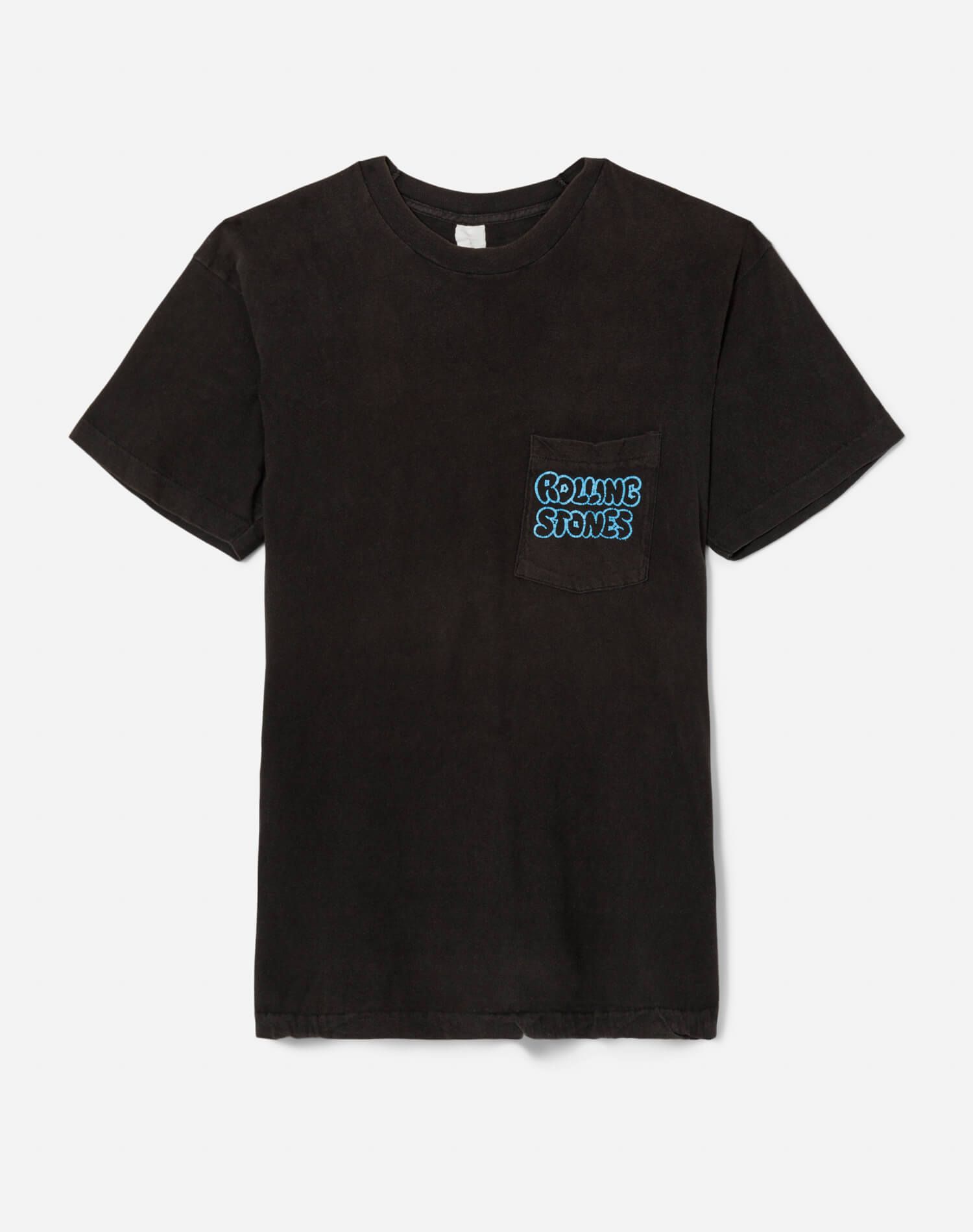 80s Rolling Stones Record Store Tee sold by Re/Done