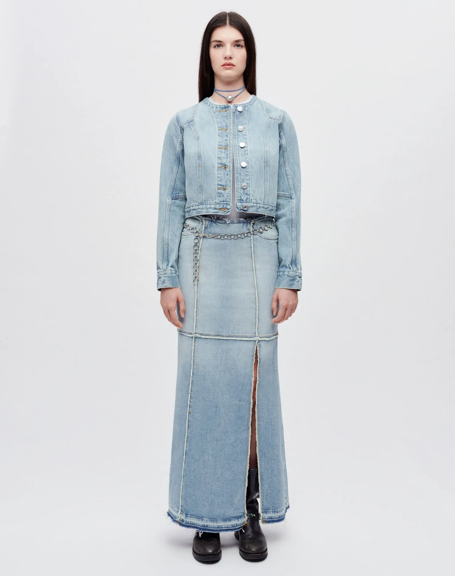 Column Maxi Skirt - Mojave sold by Re/Done product image thumbnail 2