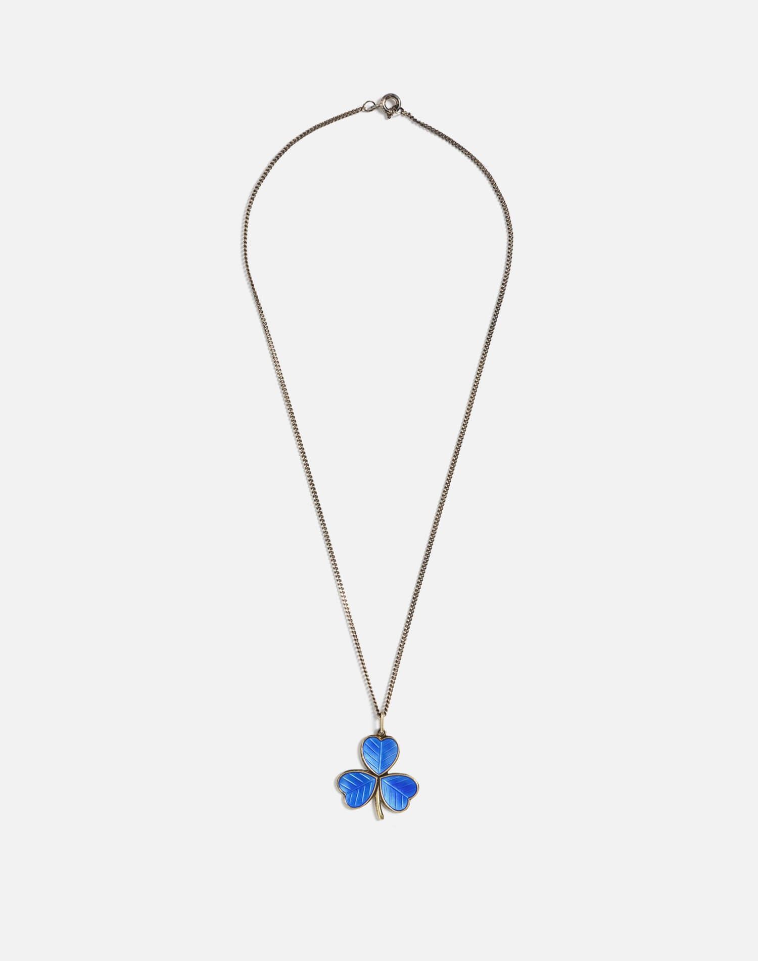 50s Enamel Shamrock Necklace - #30 sold by Re/Done product image thumbnail 2