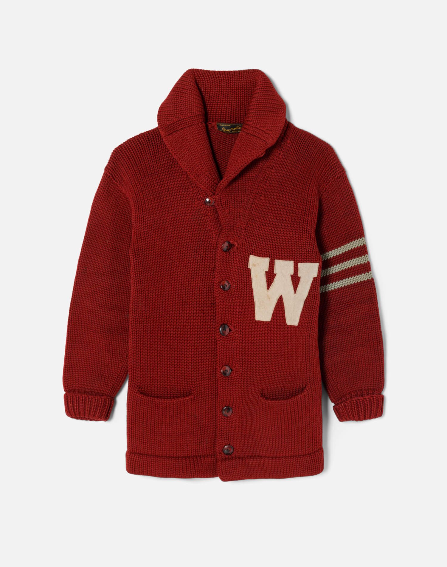 20s Collegiate Shawl Cardigan - #25 sold by Re/Done