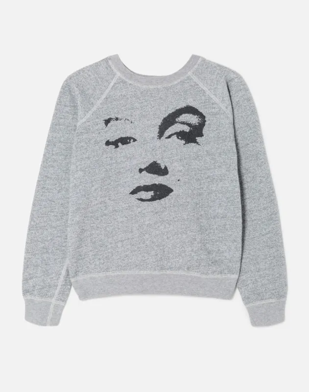 80s Marilyn Monroe Sweatshirt - #25 made by Re/Done