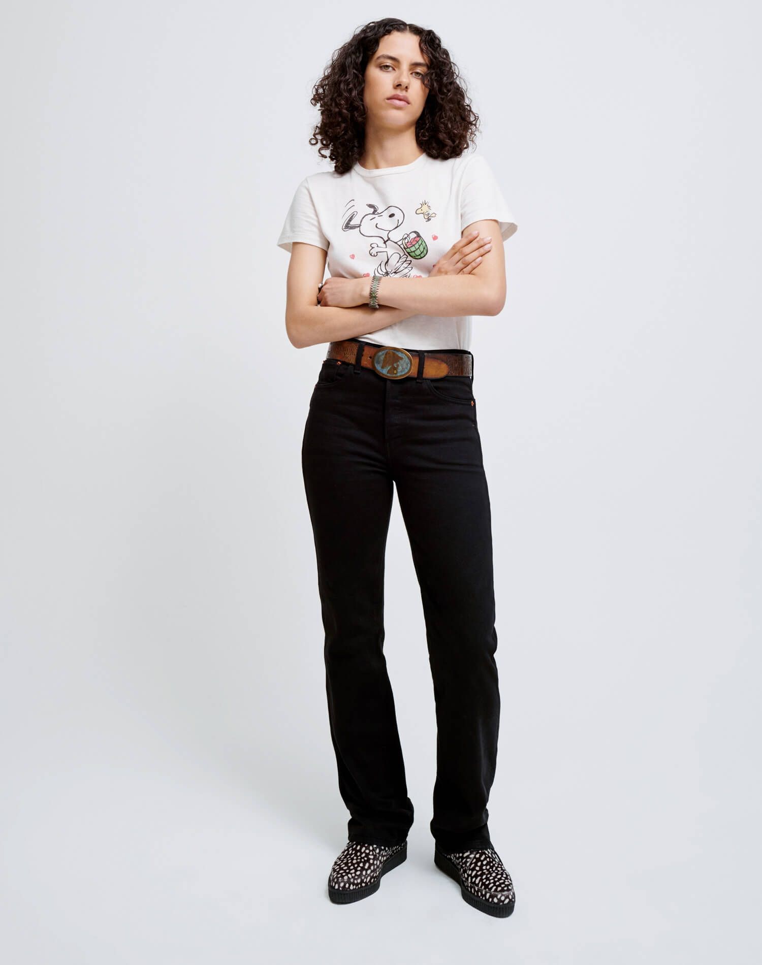 Comfort Stretch High Rise Loose - Black sold by Re/Done