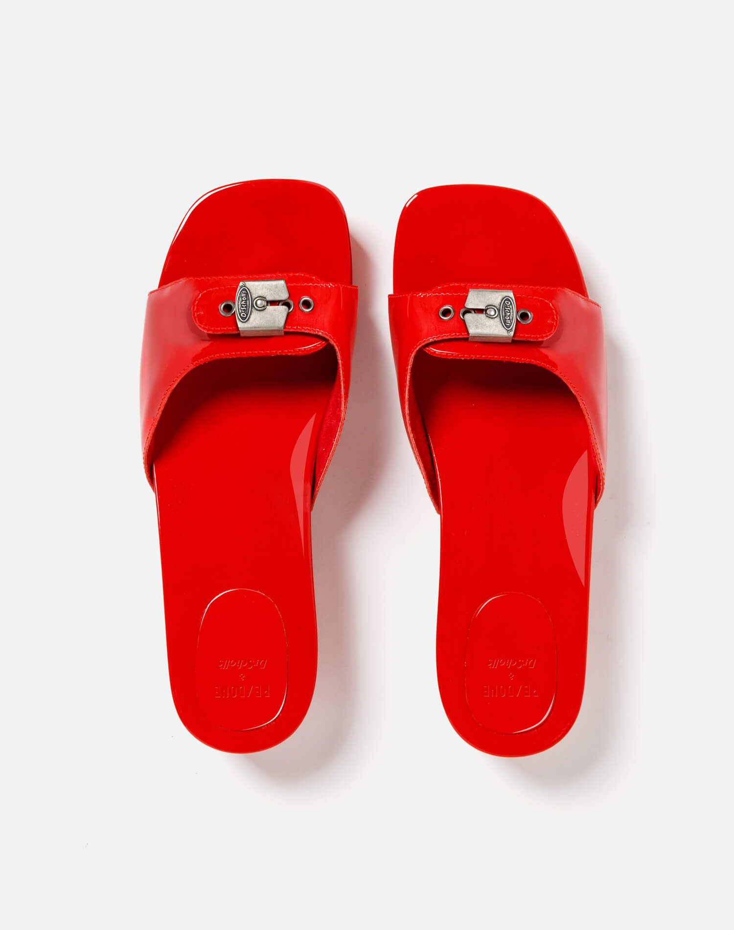 Dr. Scholl's Clog Sandal - Red Patent sold by Re/Done product image thumbnail 3