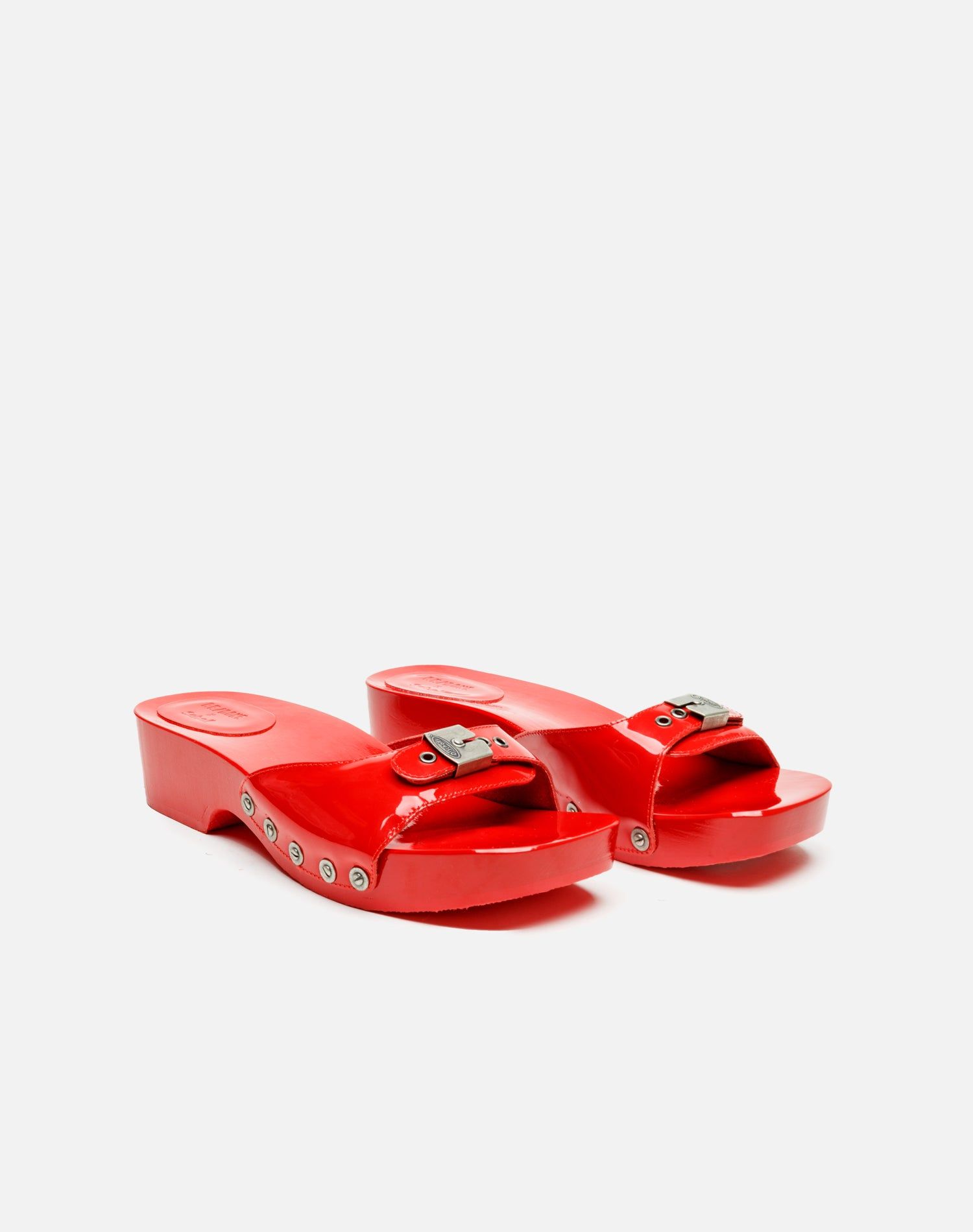 Dr. Scholl's Clog Sandal - Red Patent sold by Re/Done product image thumbnail 2