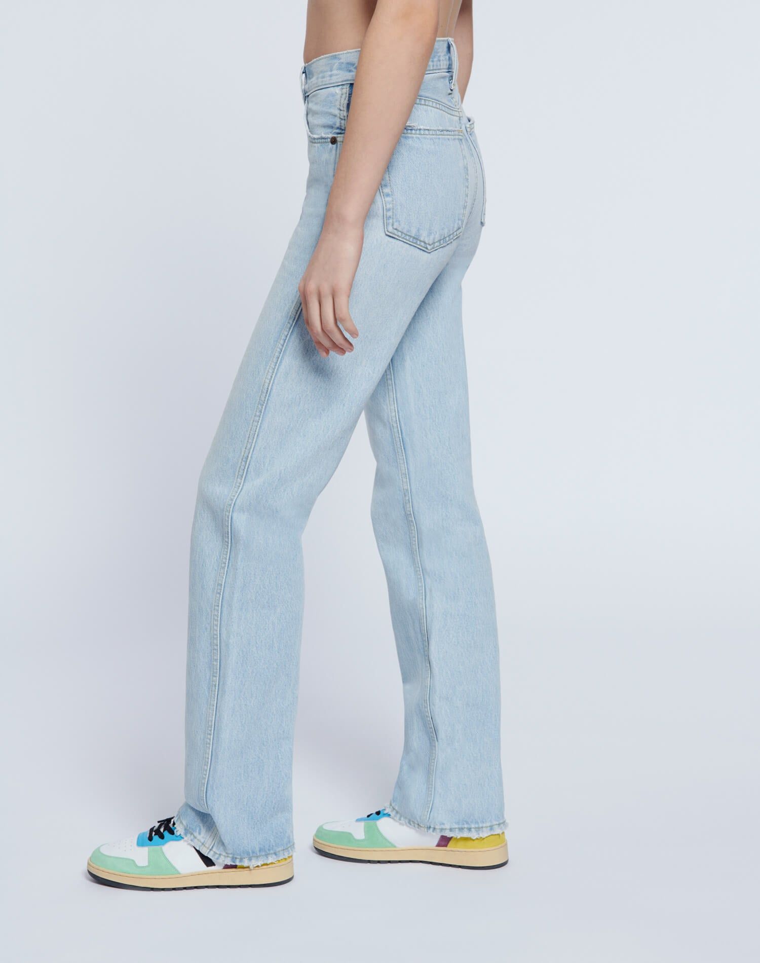 High Rise Loose - Perfect Light Indigo sold by Re/Done product image thumbnail 5